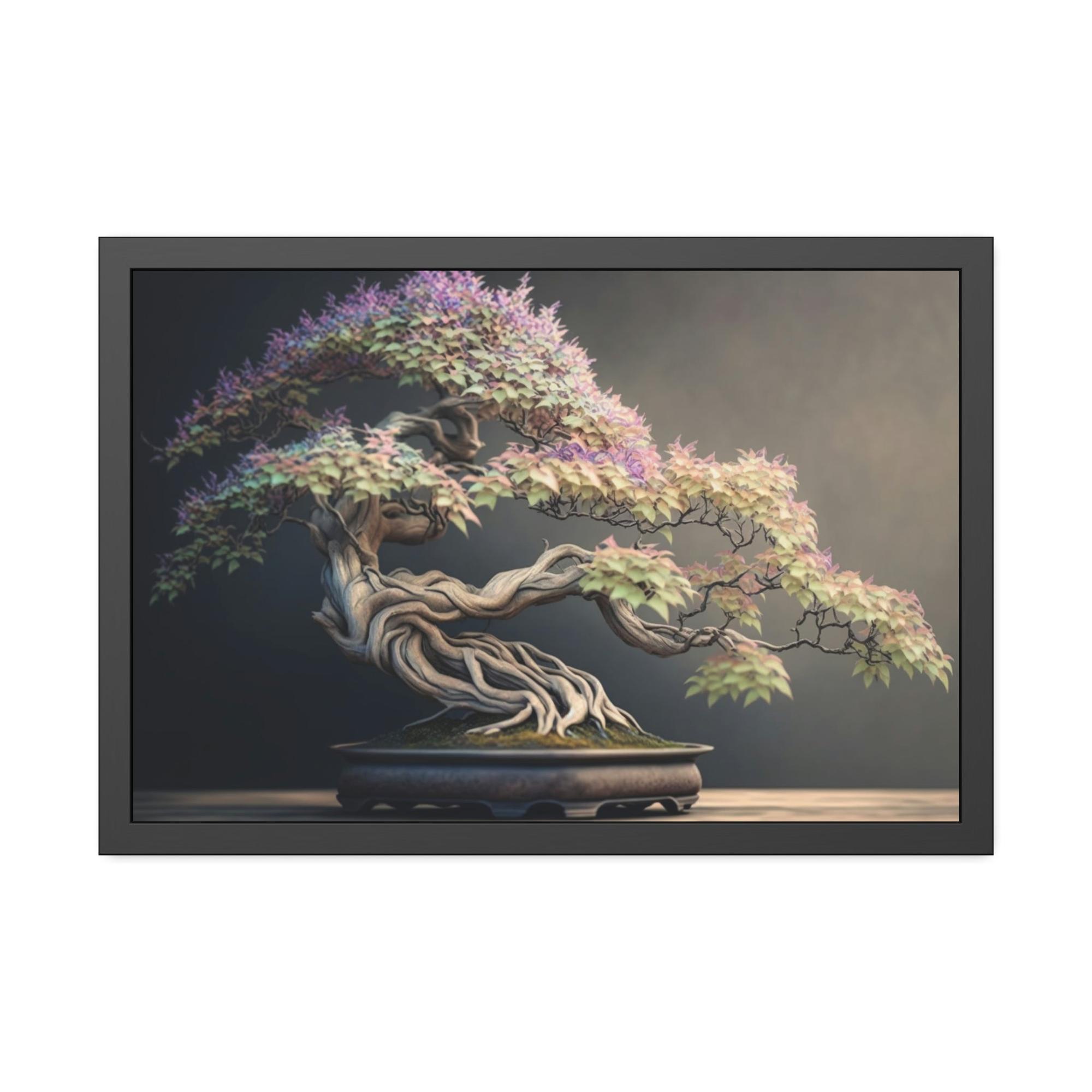 Bonsai Tree Bonsai Elegance: Wall Art and Print on Canvas with Sophisticated Bonsai Tree Art