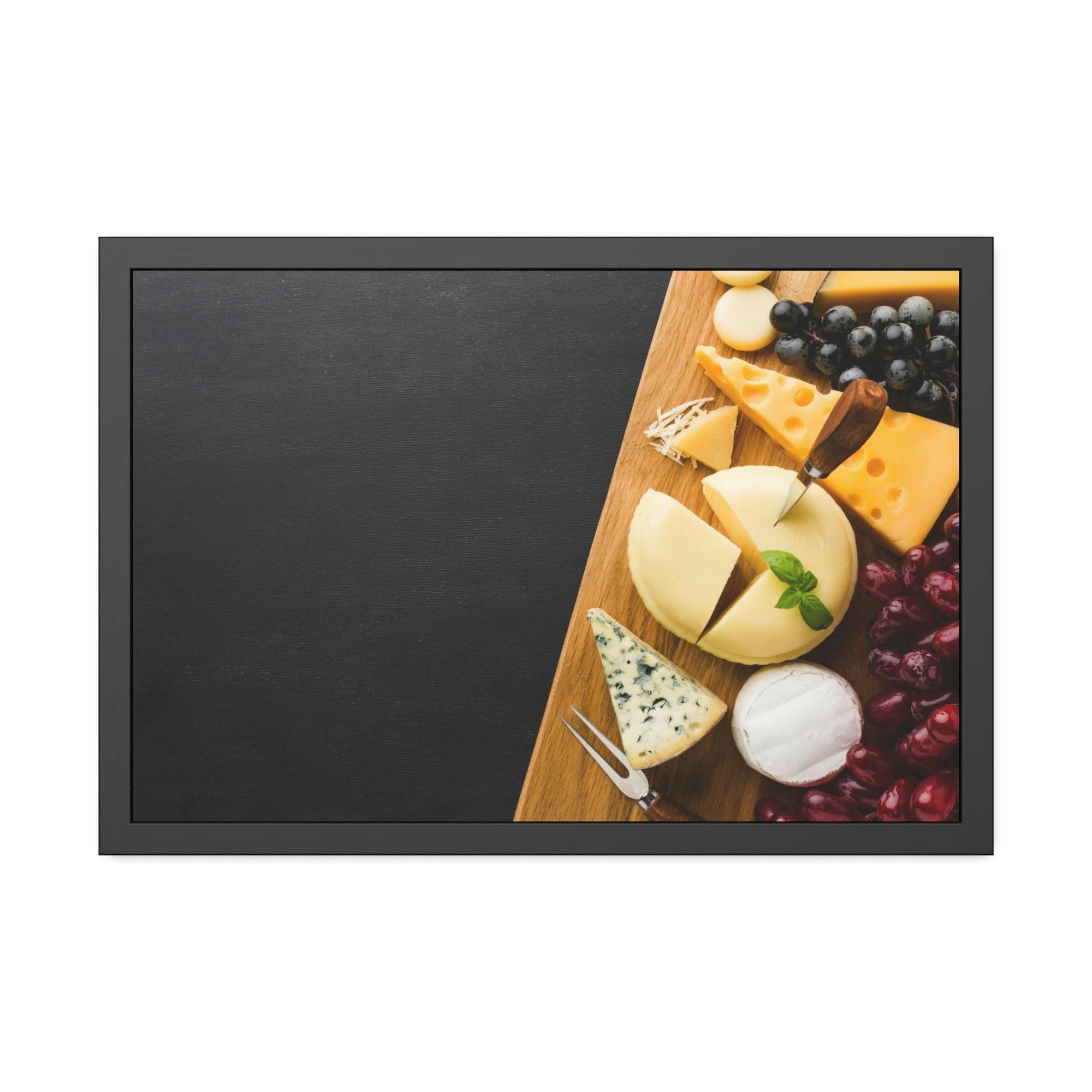 undefined The Art of Cheese: Natural Canvas Prints of Gourmet Cheese Wheels
