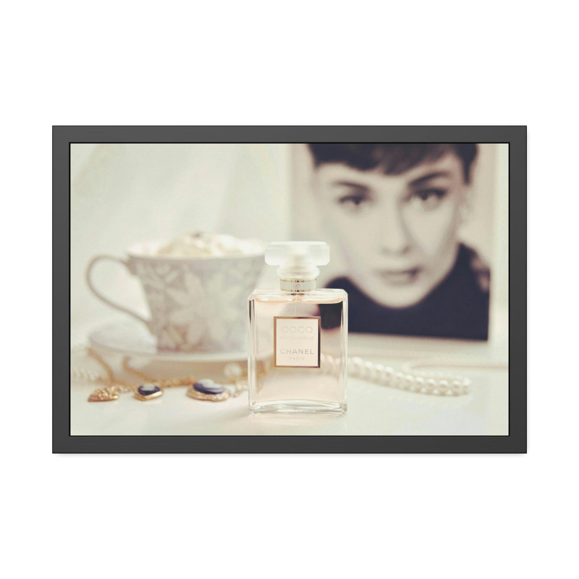 Chanel Timeless Elegance: Framed Chanel Artwork on Canvas