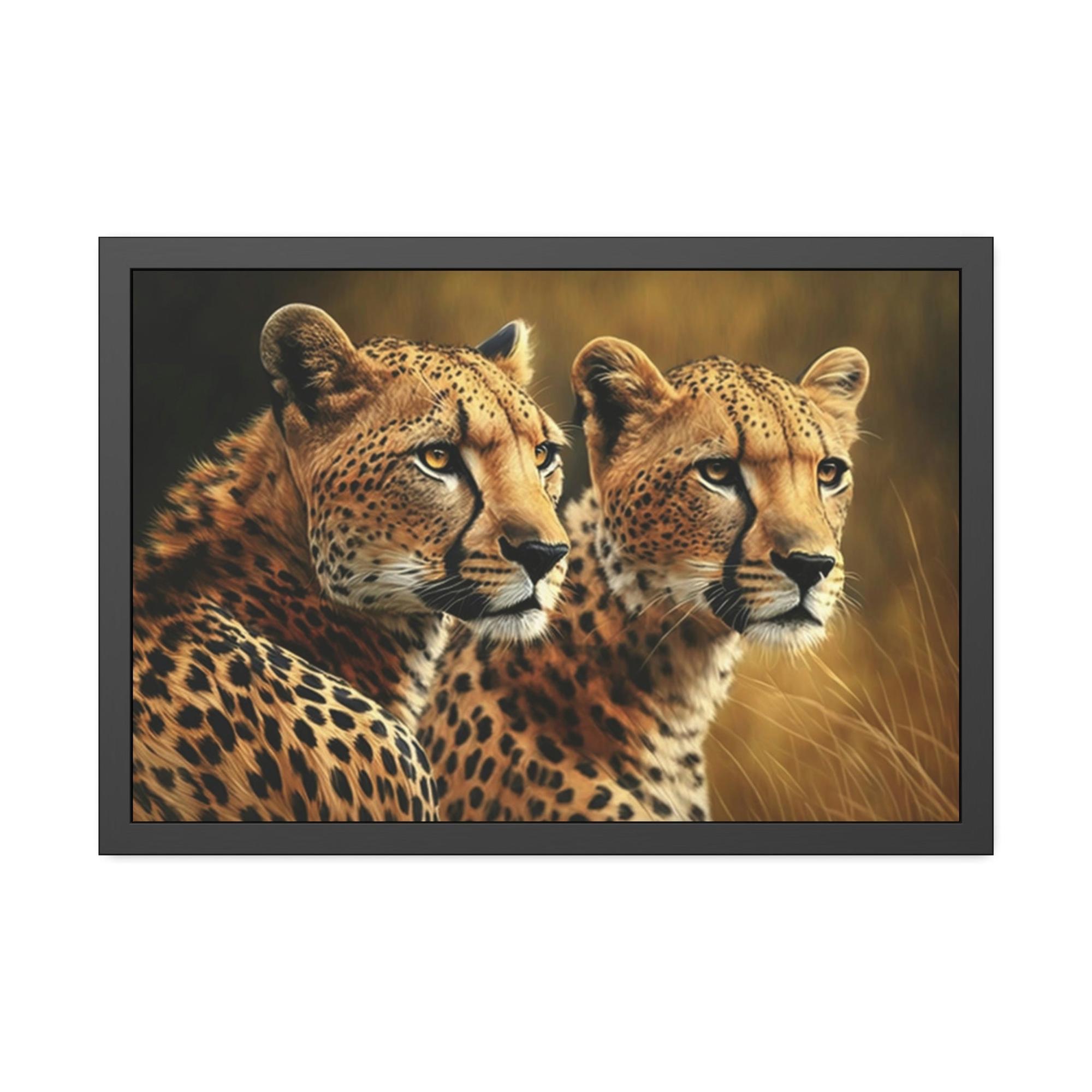 Cheetahs Graceful Predators: Cheetahs on Stunning Wall Art