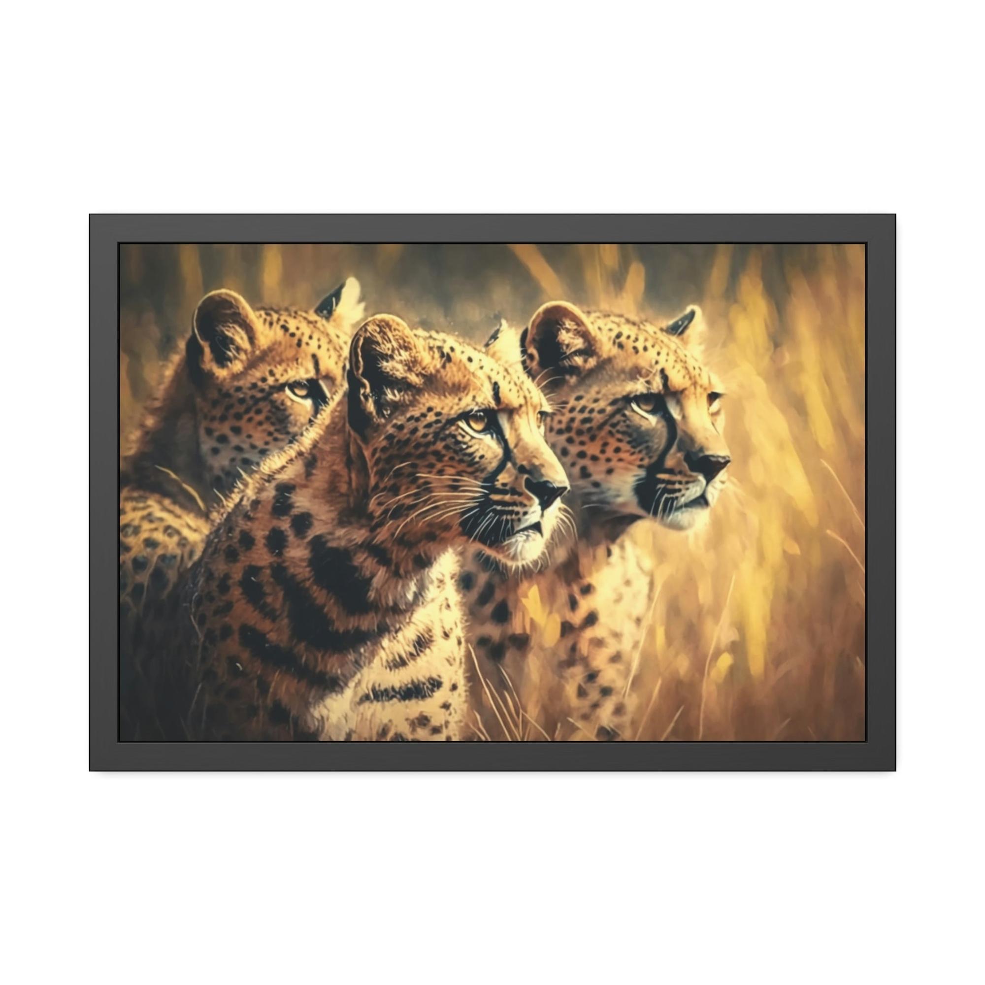 Cheetahs Safari Dreams: Majestic Cheetahs on Natural Canvas