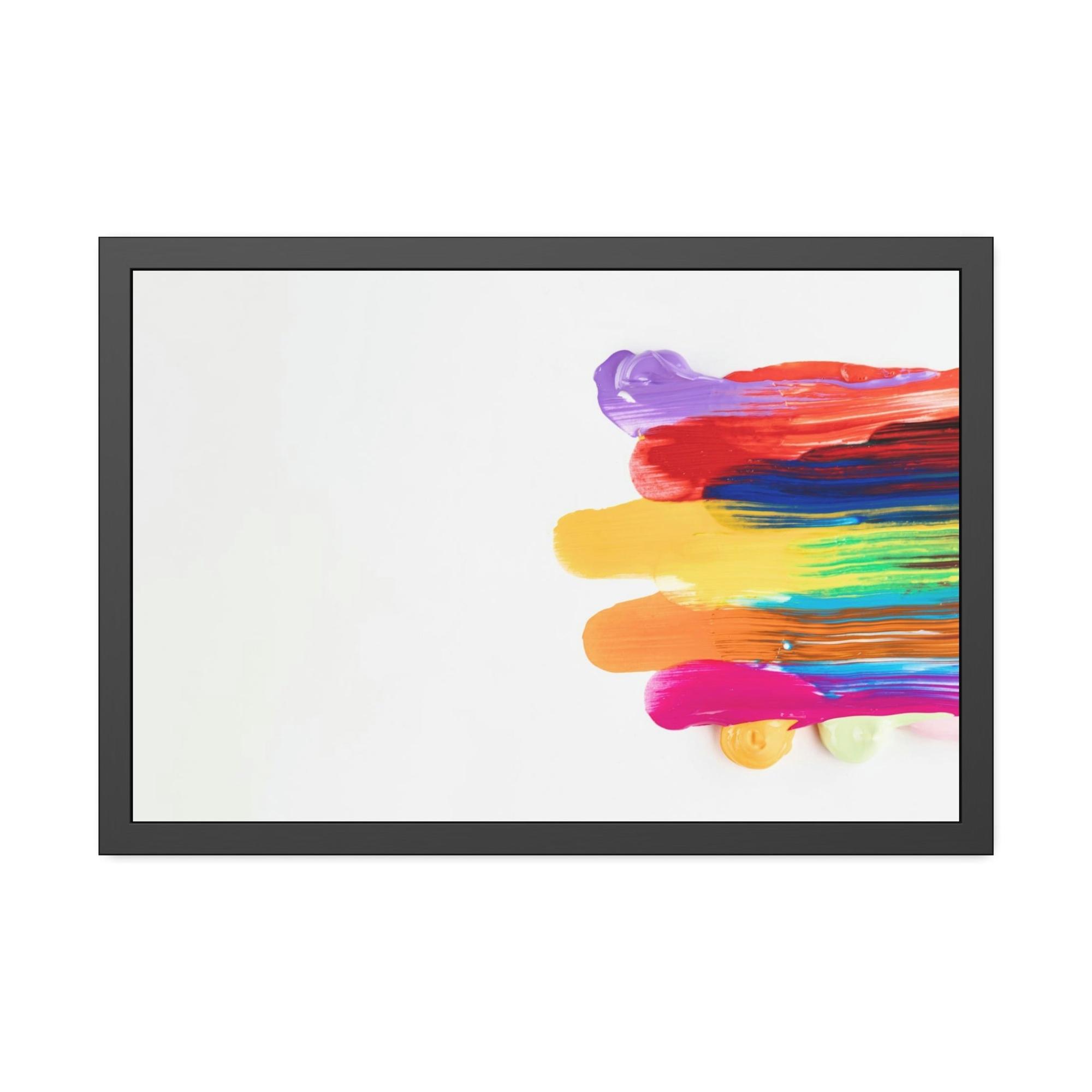 Colors Radiant Colors: Framed Poster to Bring Life to Your Walls