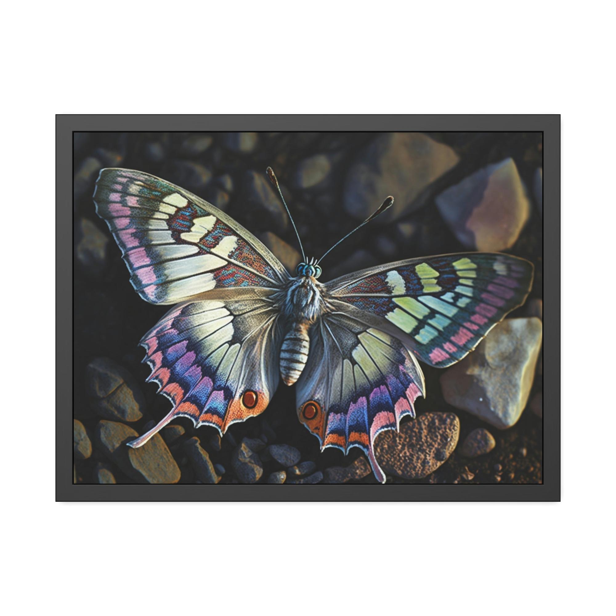 Butterflys Fluttering Wings: Natural Canvas & Poster Print of Colorful Butterflies