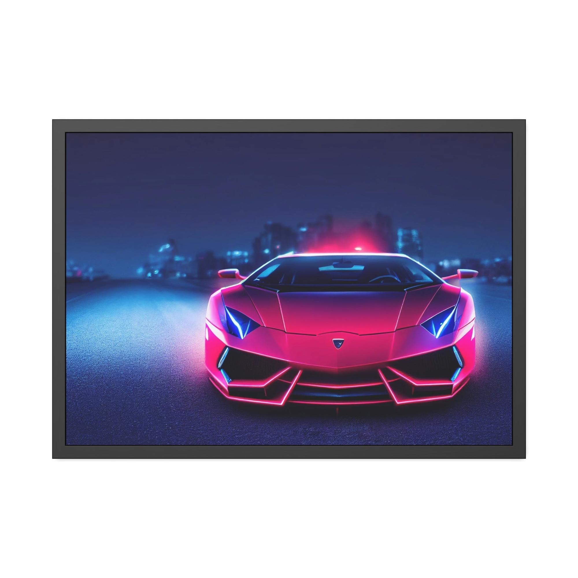 Lamborghini Elegance in Motion: Lamborghini Print on Canvas & Poster and Wall Art