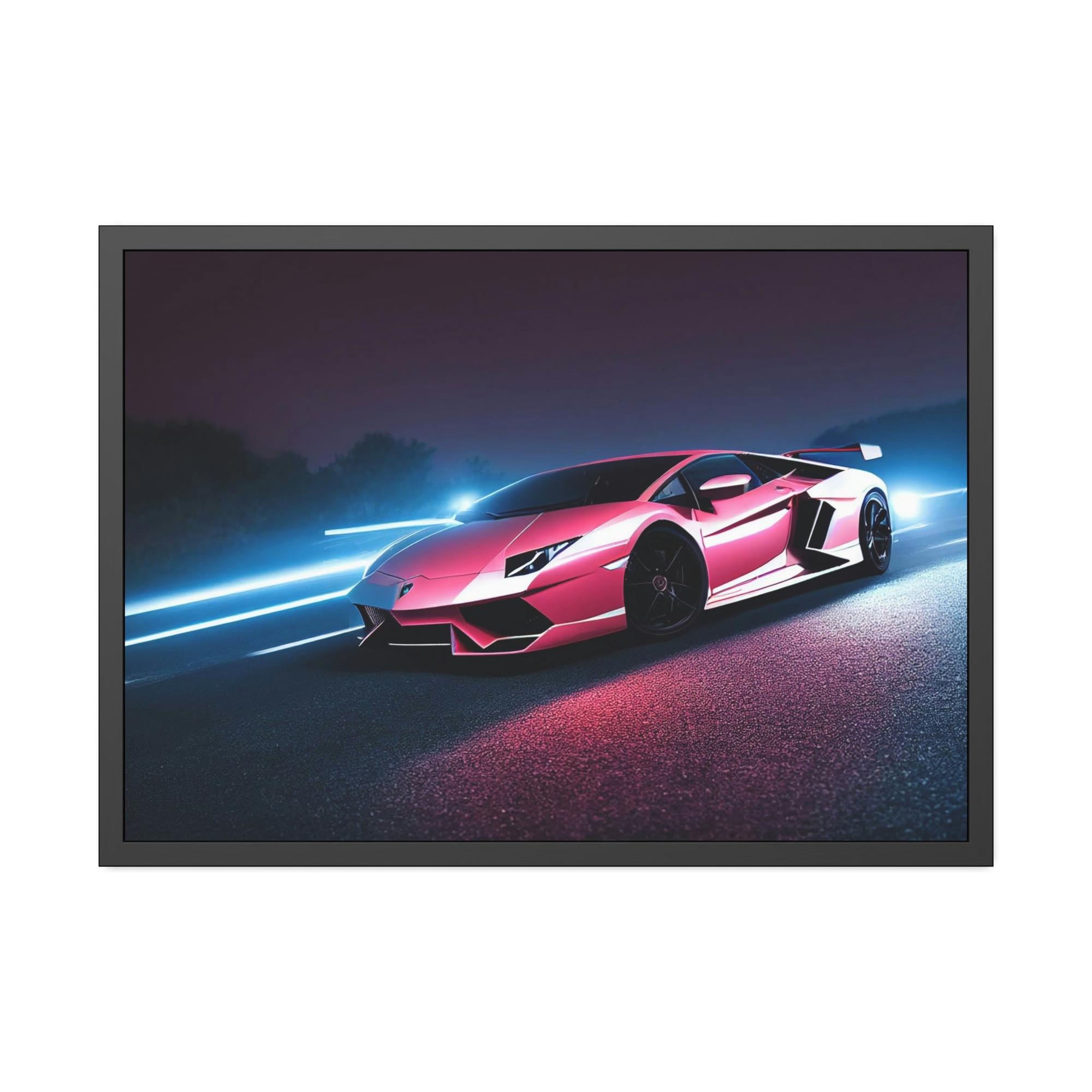 Lamborghini Artistic Expression of Power: Lamborghini Canvas & Poster Print and Wall Art