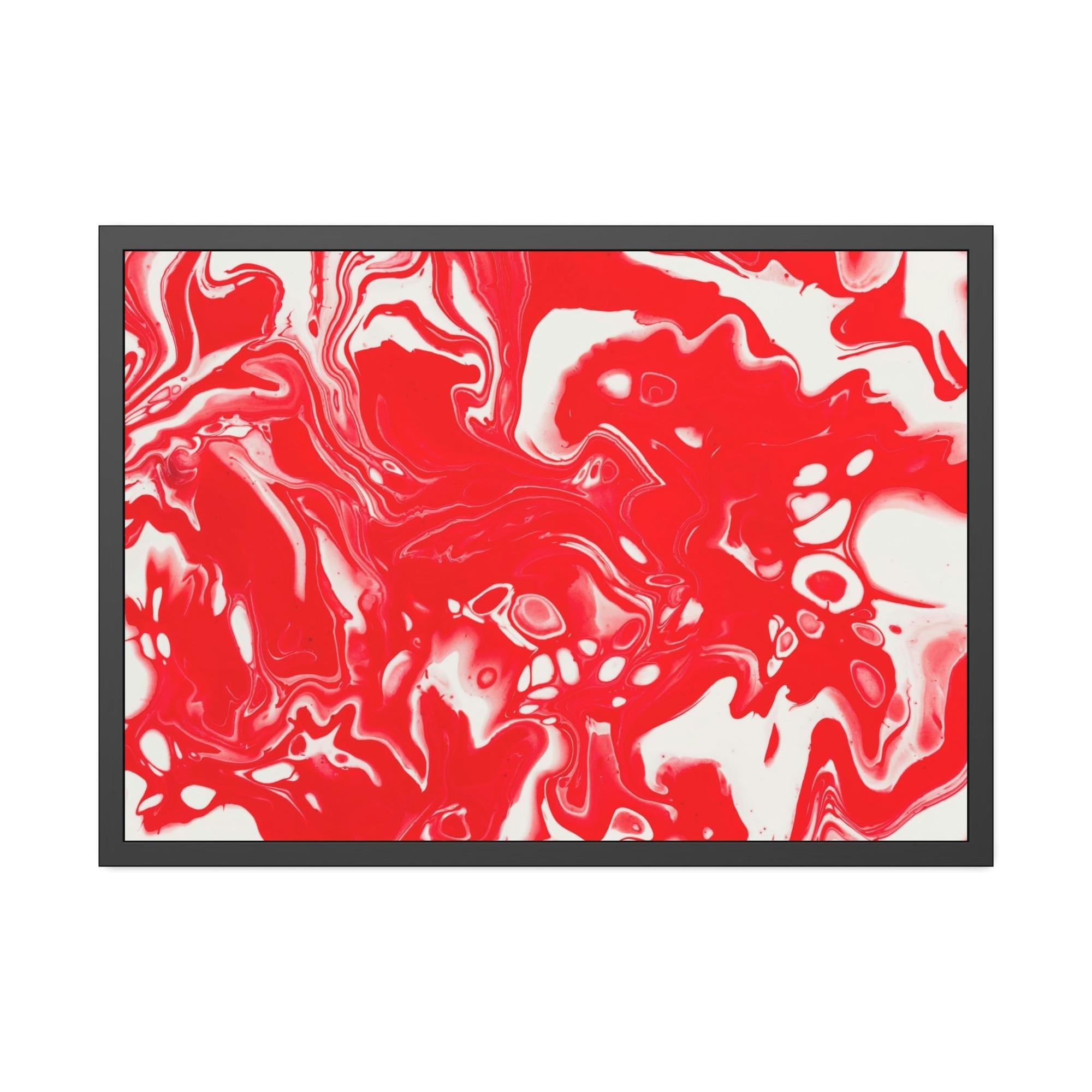 Red Abstract Art Capturing Emotion in Art: Red Abstract Prints and Canvas Wall Art