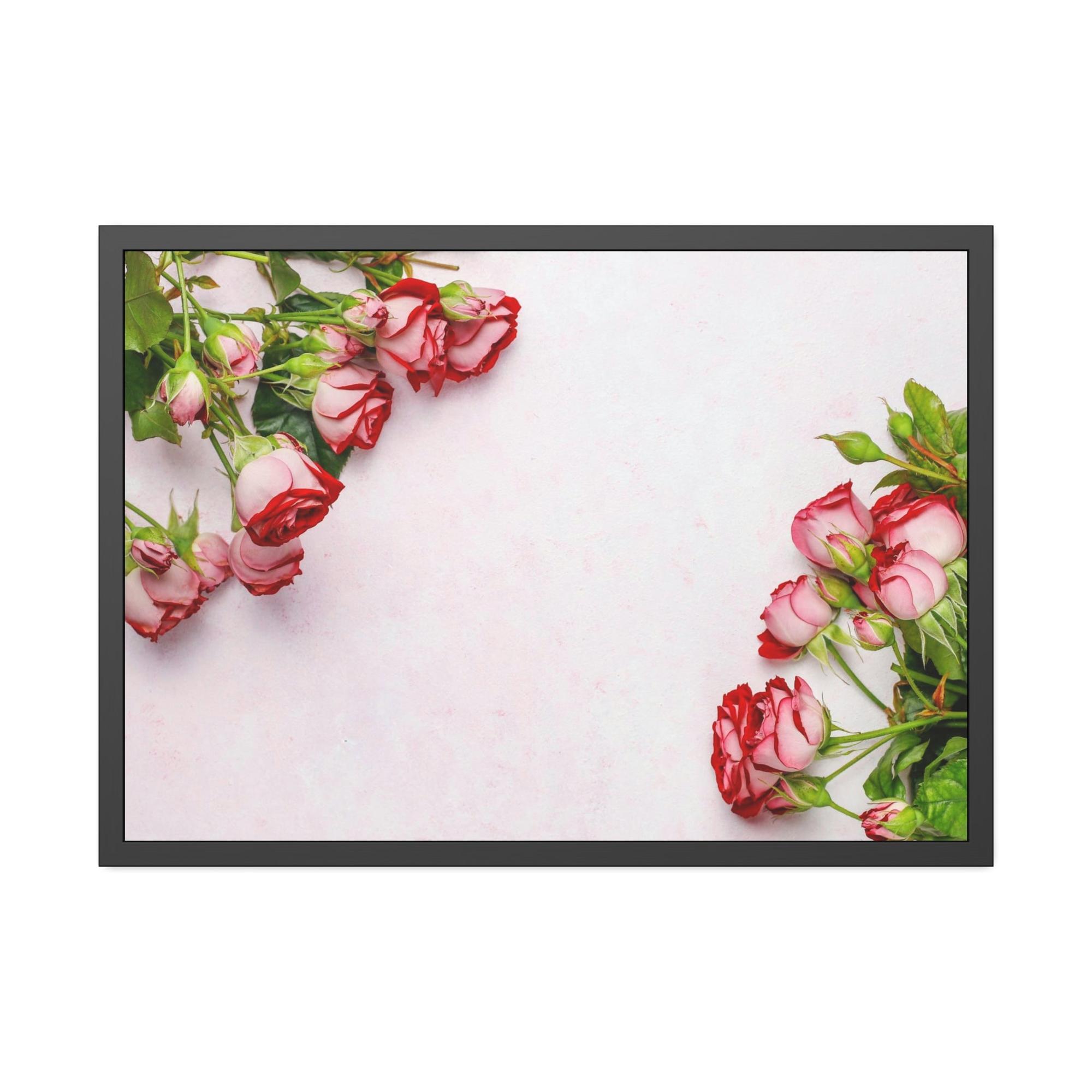 Roses The Rose's Spell: A Dreamy and Enchanting Painting on Canvas