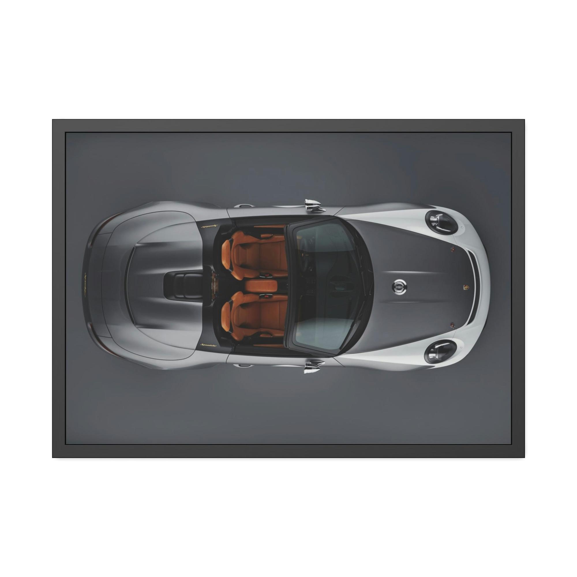 Porsche The Perfect Porsche: High-Quality Print on Canvas of the Iconic Sports Car for Your Home Decor