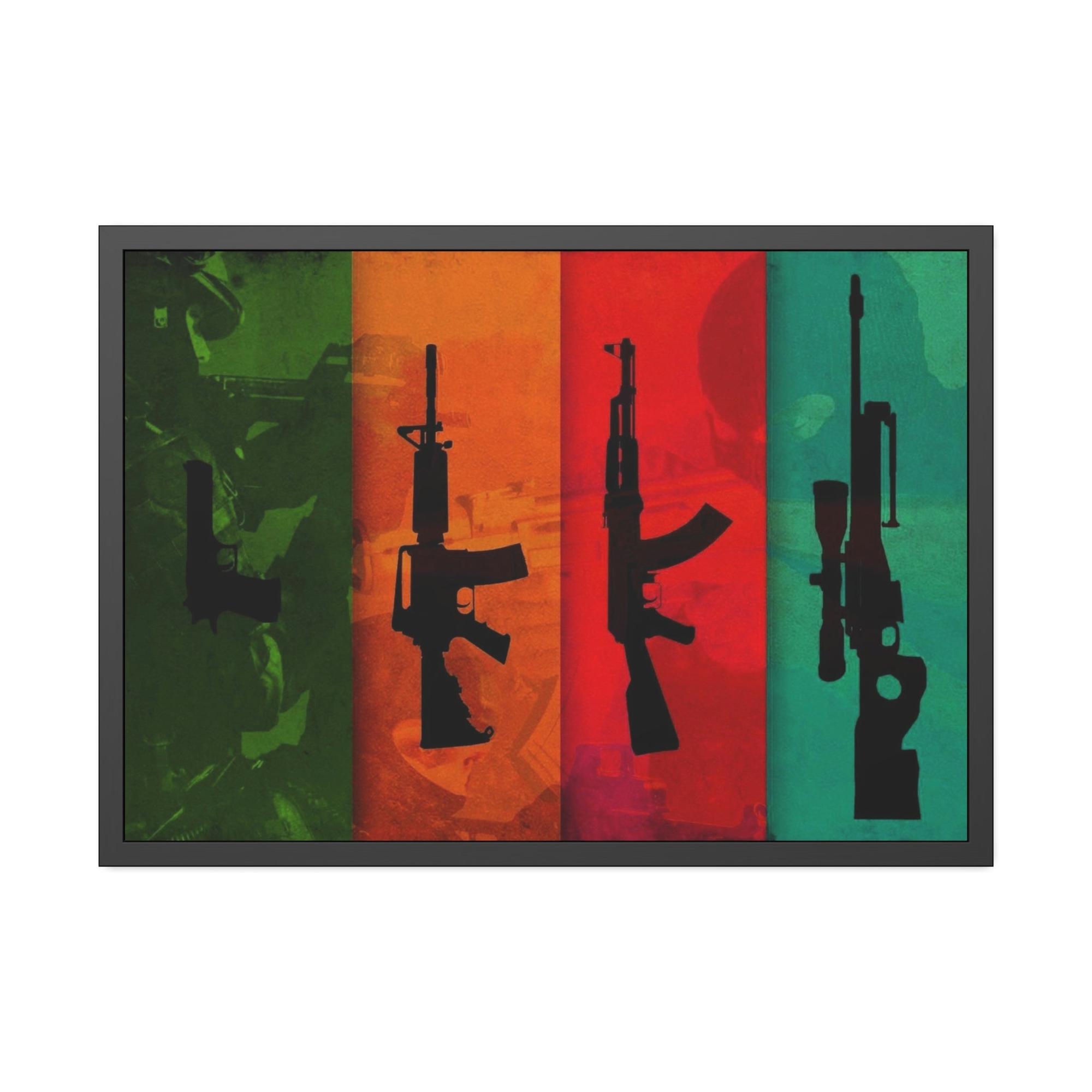 Counter Strike Counter Strike: Immersive Gaming Art on Framed Canvas & Poster