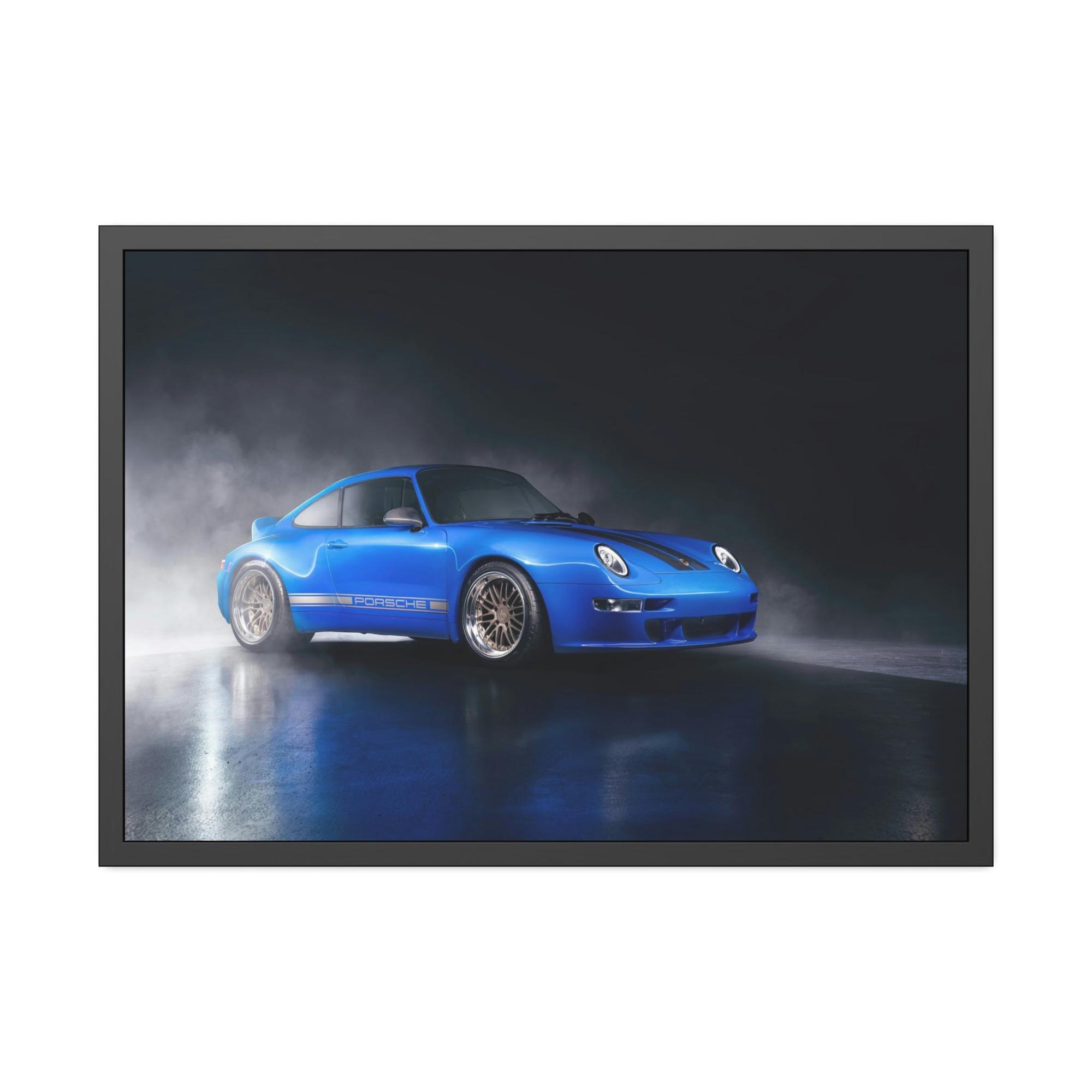 Porsche Porsche Heritage: Classic Poster Print of a Vintage Porsche