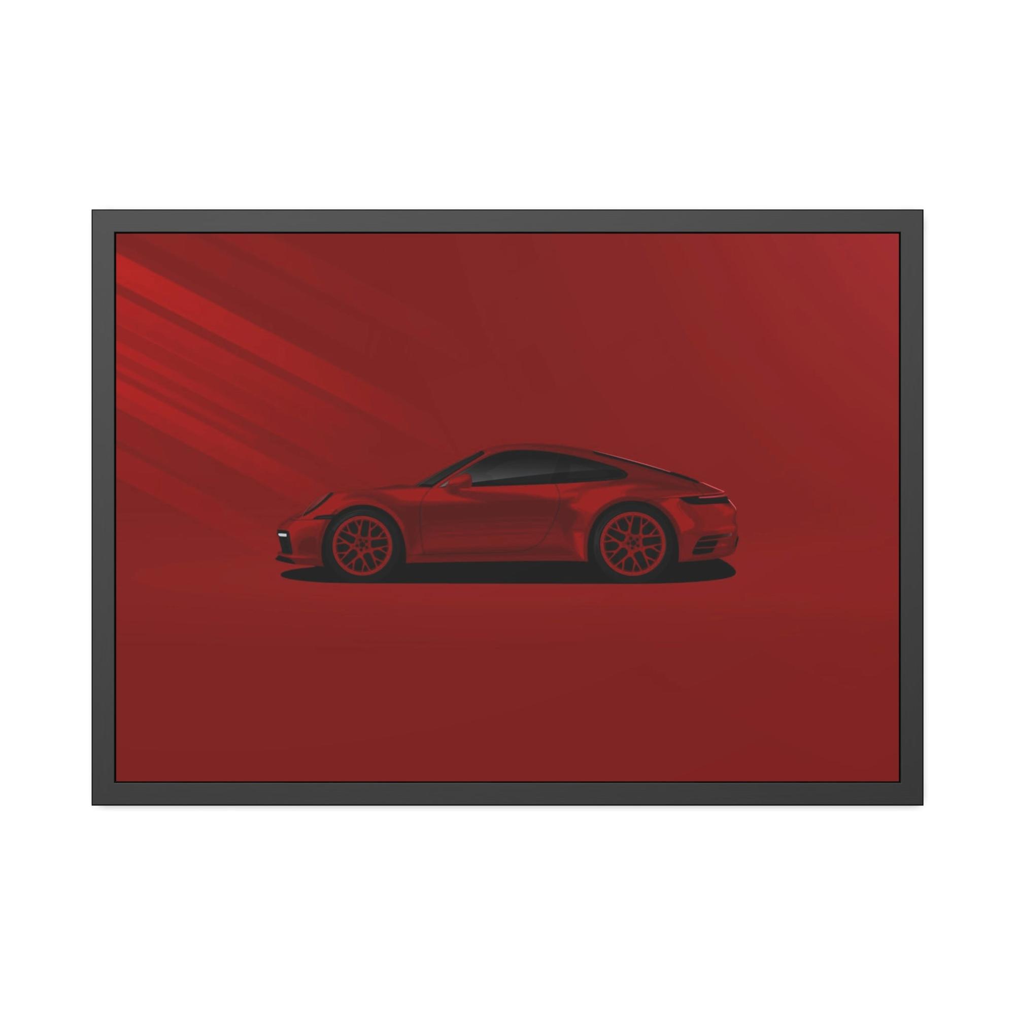 Porsche Porsche's Vibrant Energy: A Print on Canvas & Poster for Inspiration