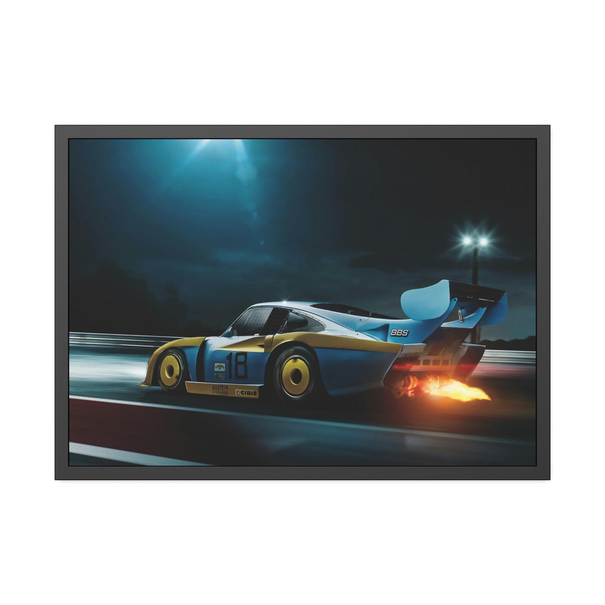 Porsche Porsche in Motion: Dynamic Canvas Wall Art for Auto Aficionados