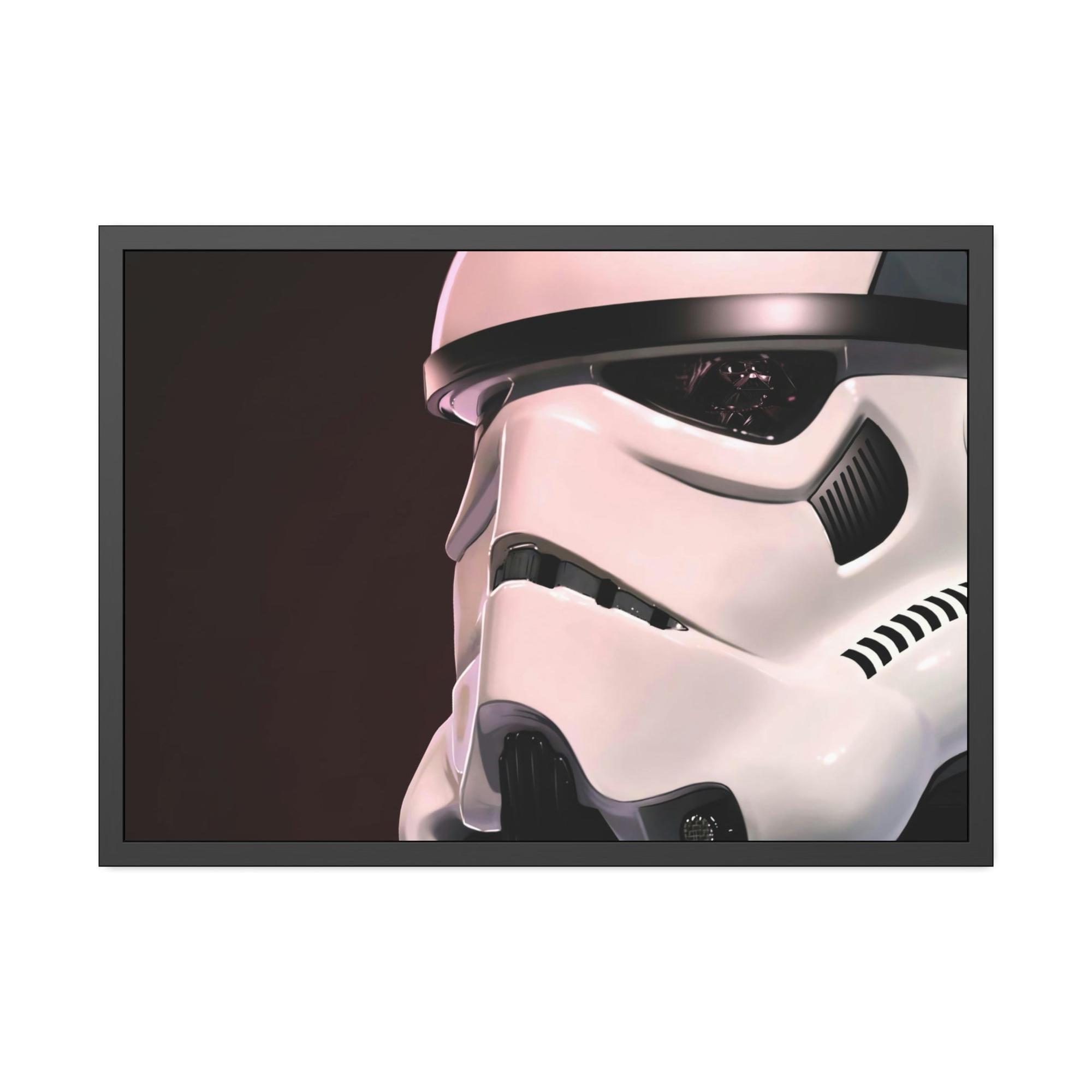 Star Wars R2-W0: The White Droid's Journey in Star Wars - Framed Canvas & Poster Art