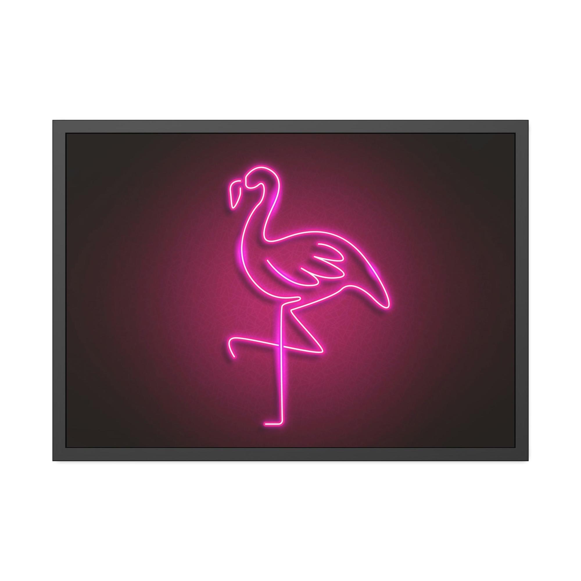 Neon Luminous Nightscape: Neon-inspired Canvas Prints for Stunning Wall Art Decor