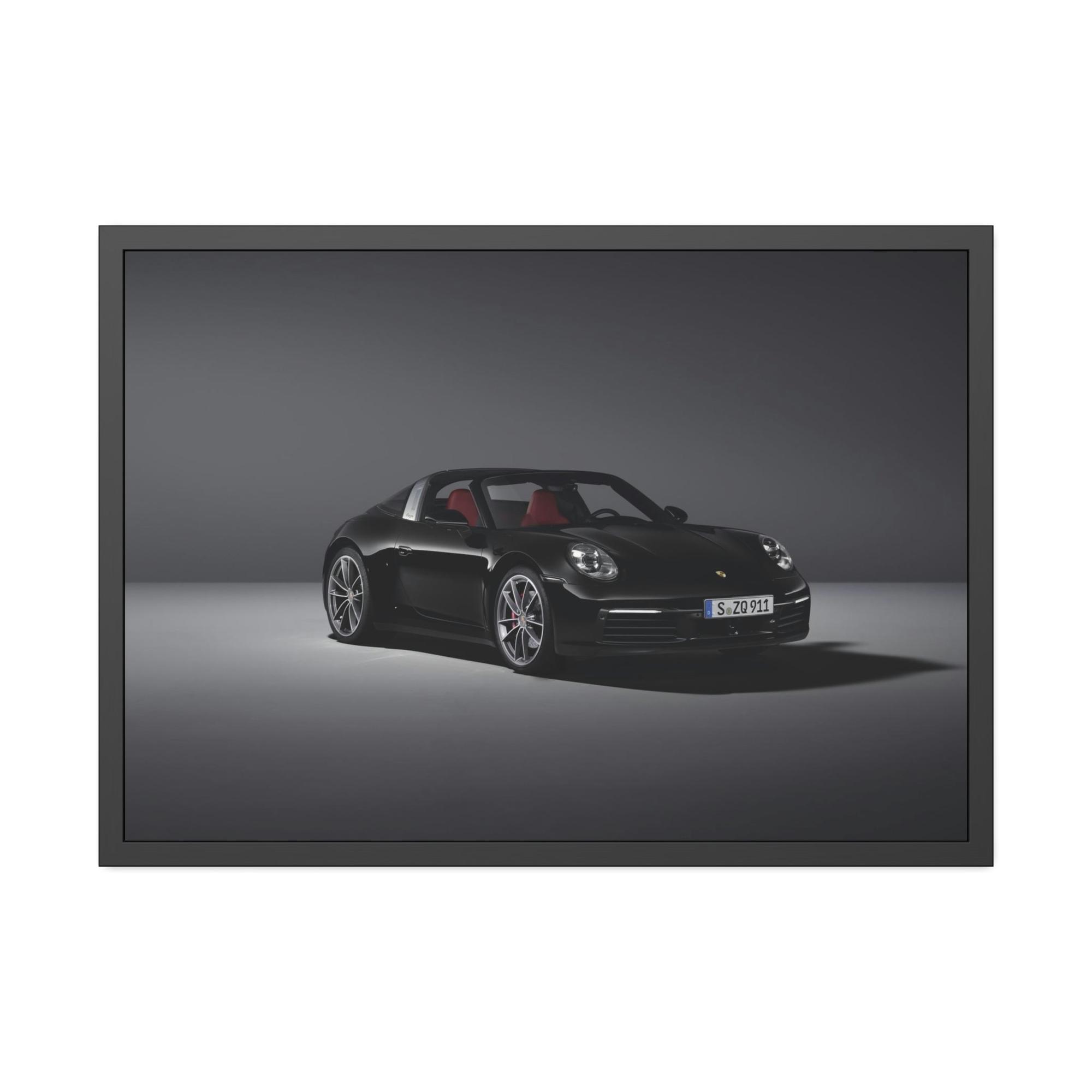 Porsche The Art of Porsche: A Natural Canvas & Poster Print of the Iconic Car Brand