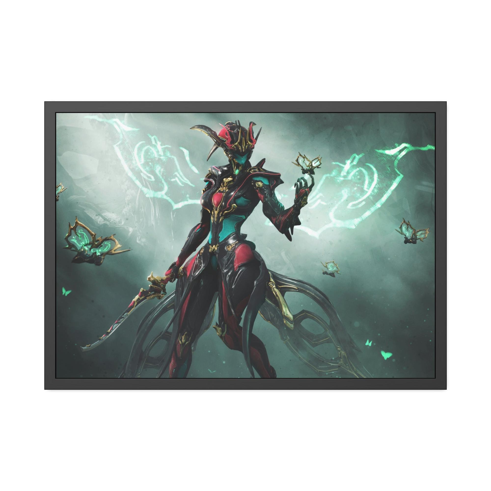 Warframe Warframe's Best Moments: A Collection of Canvas Art Prints for Fans of the Game