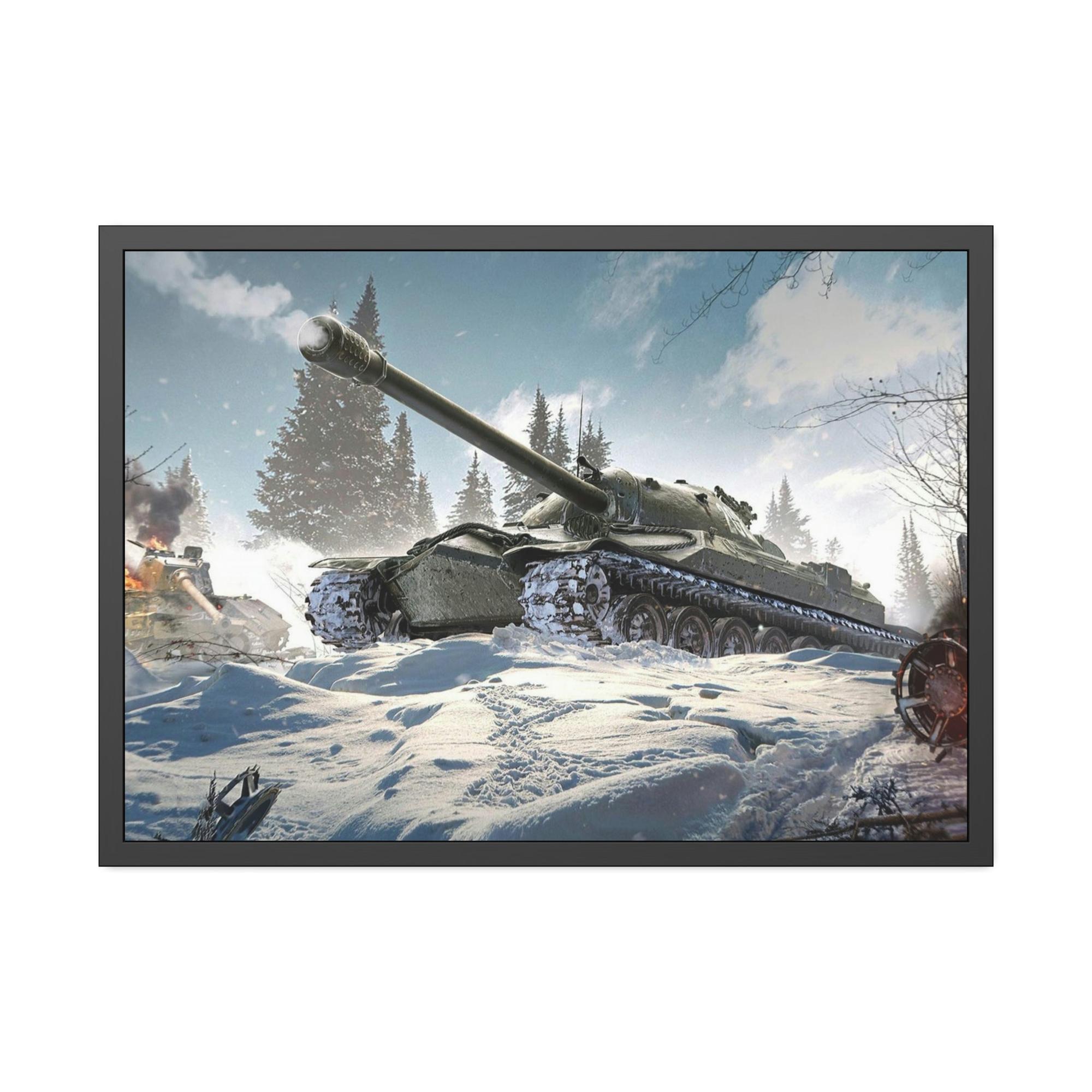 World Of Tanks Steel Titans Clash: Epic World of Tanks Canvas & Poster Wall Art