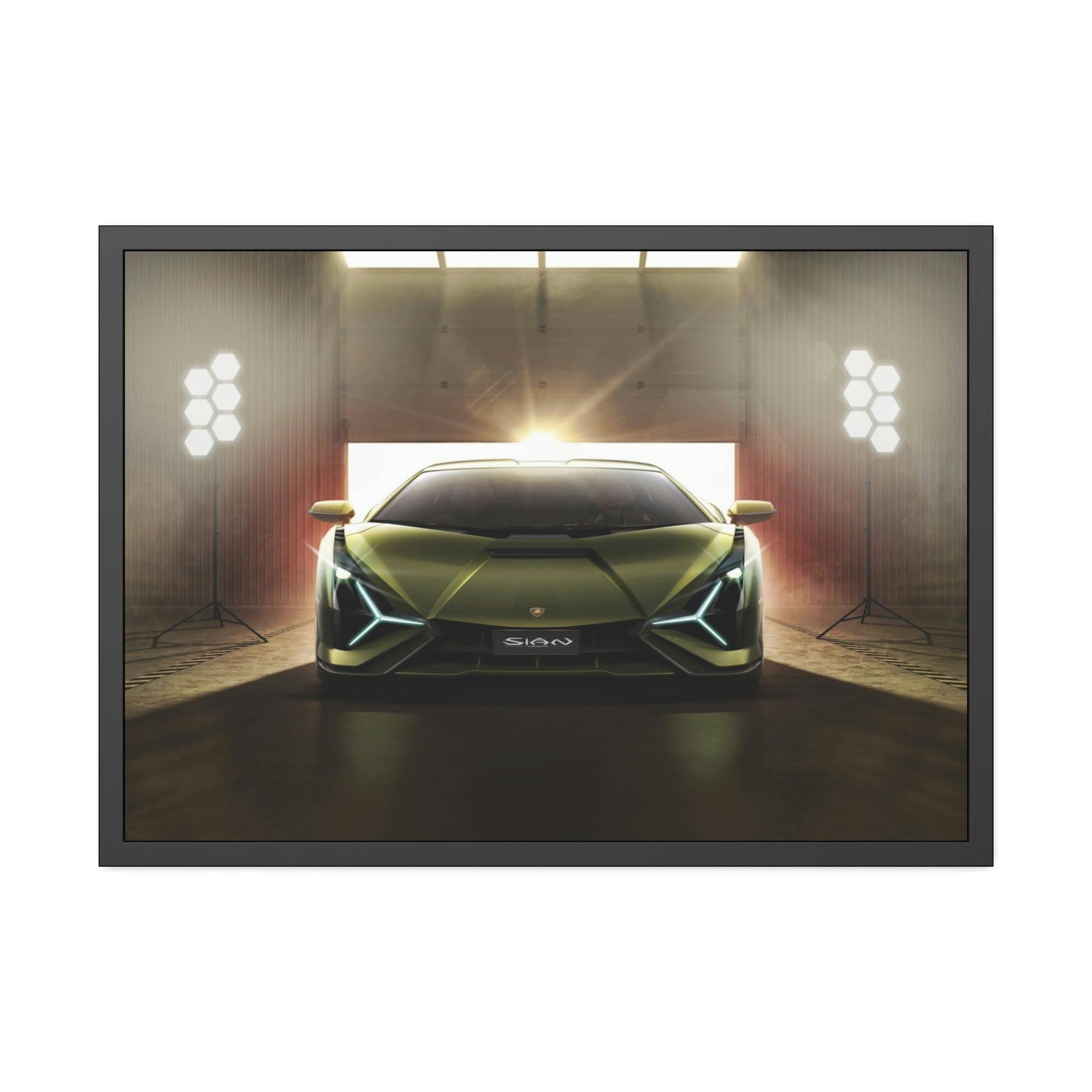 Lamborghini Sleek and Stylish: Modern Canvas Wall Art of Lamborghini for Your Home