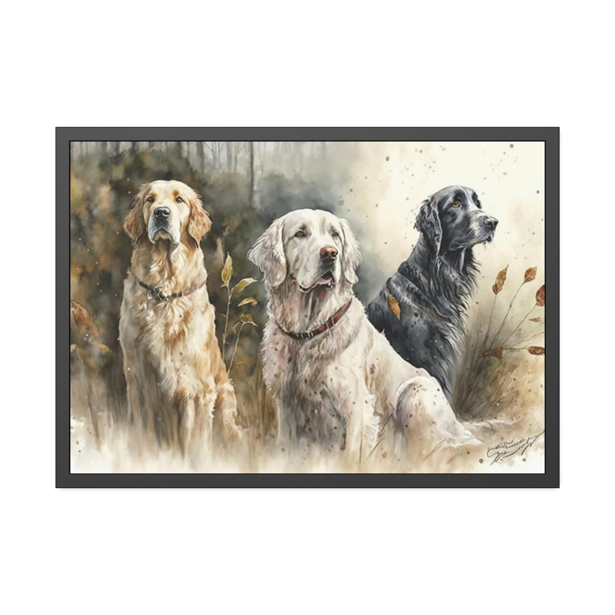 Dogs The Furry Bunch: A Portrait of Playful Pooches
