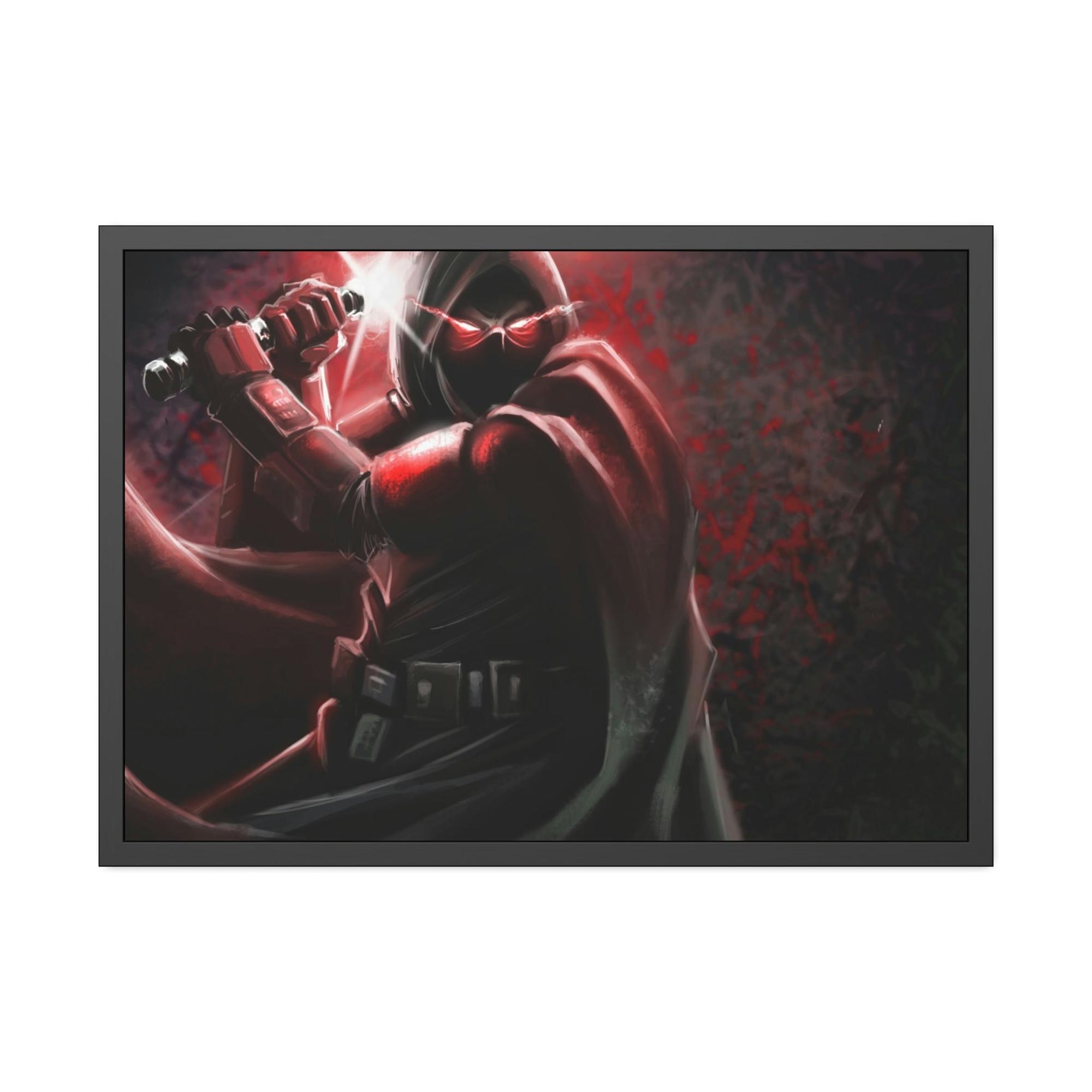 Star Wars The Force Awakens Again: Poster & Canvas Print of Iconic Star Wars Scene