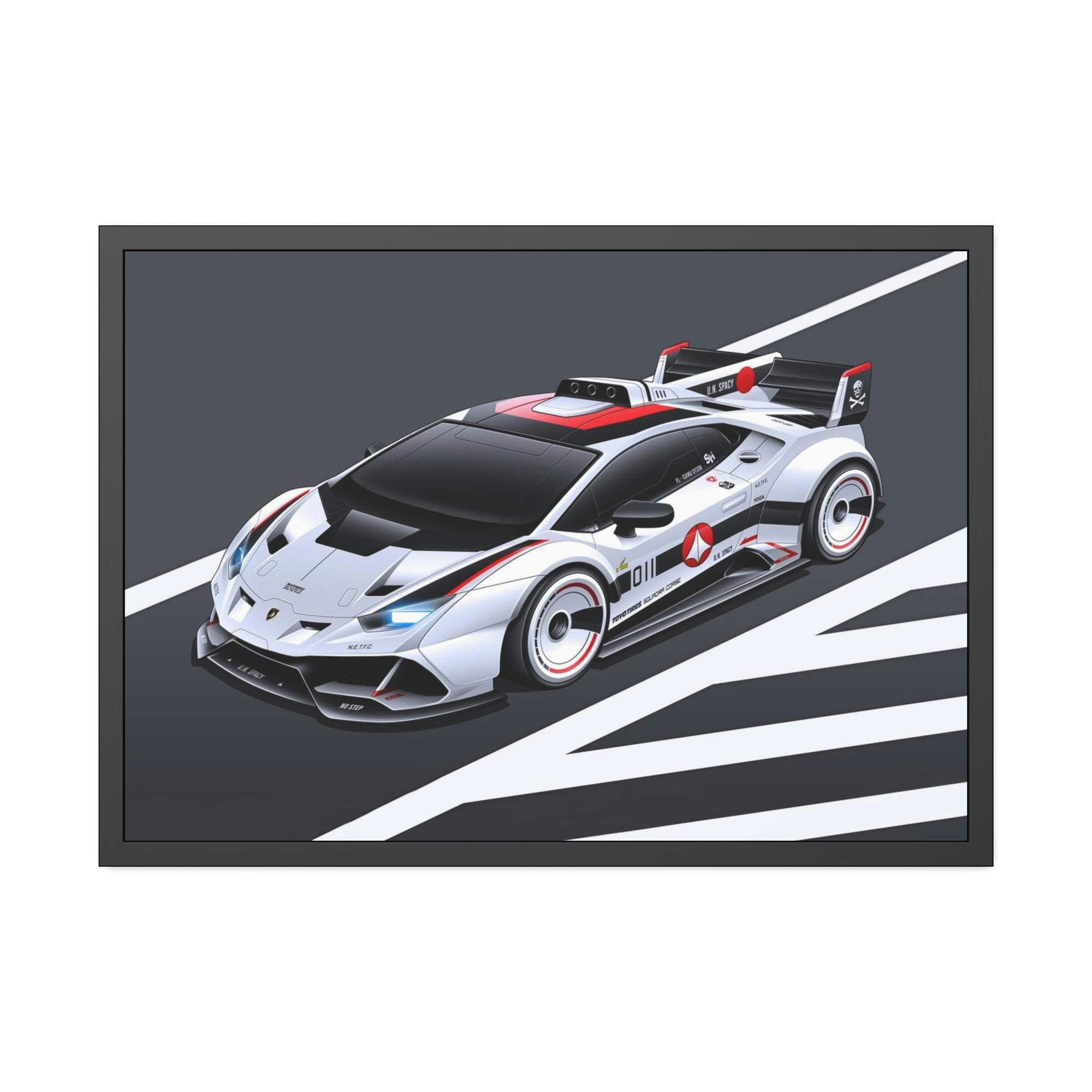 Lamborghini Luxury on Wheels: Lamborghini Framed Poster & Canvas and Wall Art
