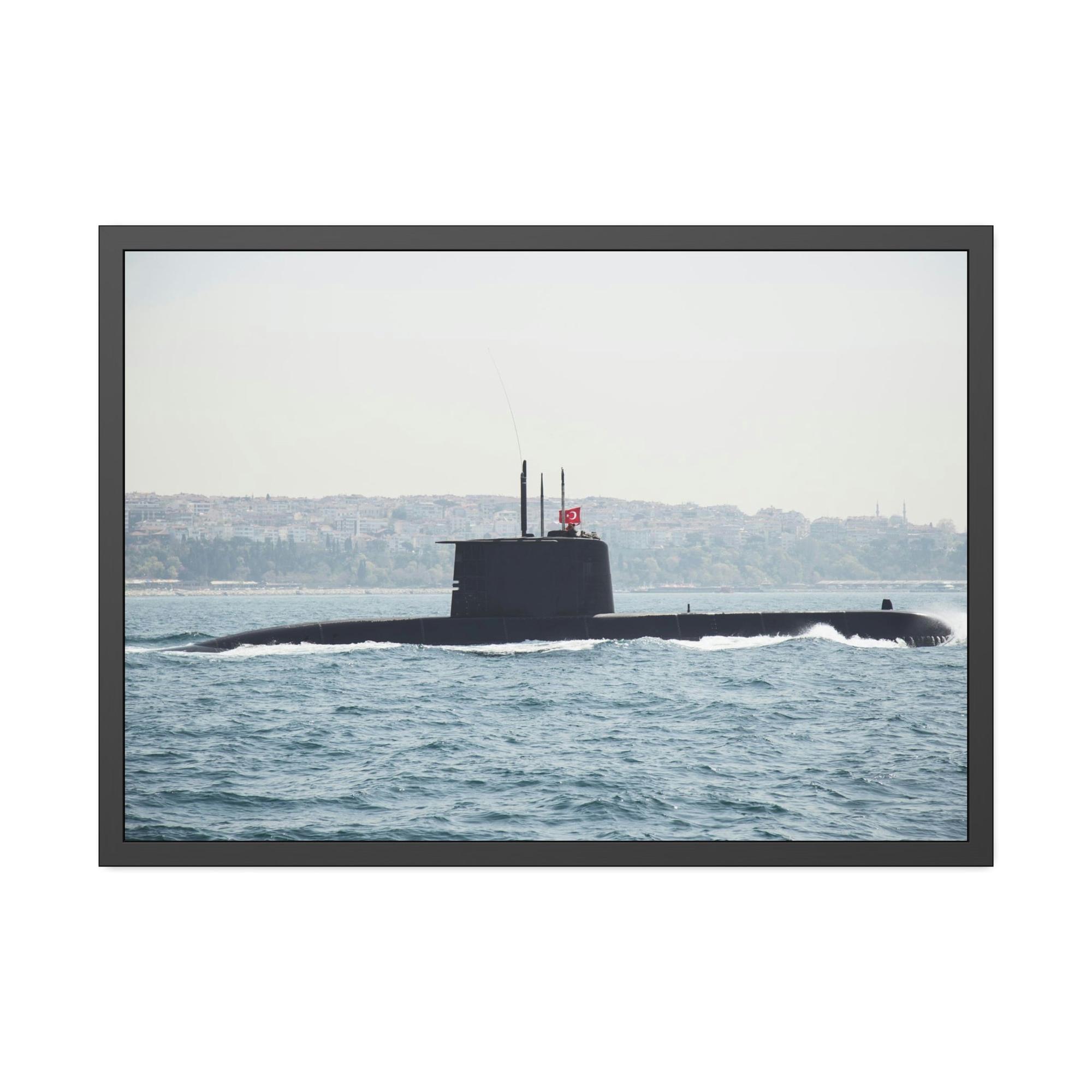 Submarines Submarines and the Blue Horizon: A Vision of the Ocean's Majesty