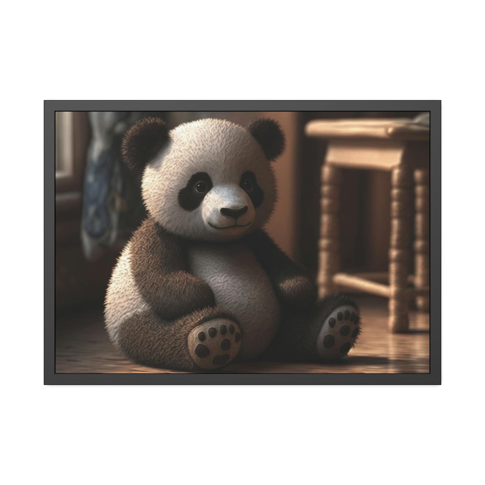 Pandas Panda Zen: Tranquility on Canvas