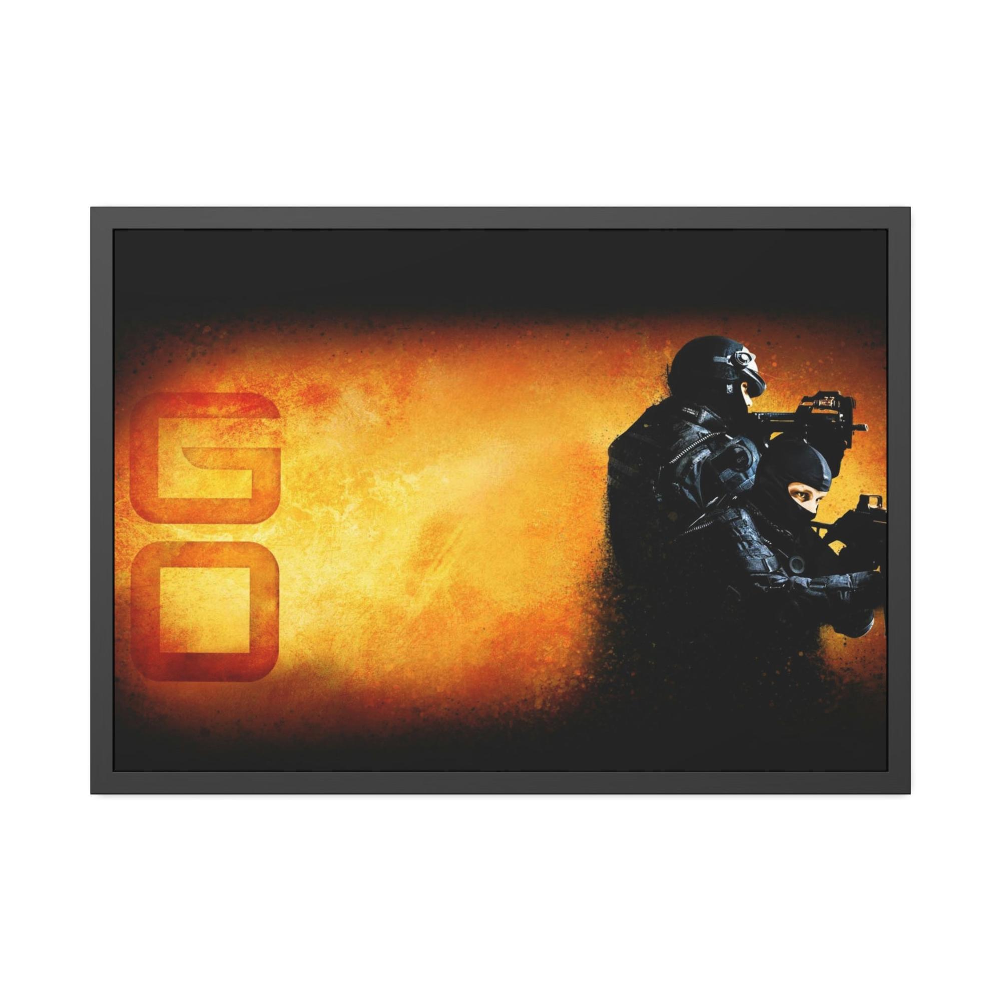 Counter Strike Game On: Immersive Counter Strike Canvas & Poster Wall Art