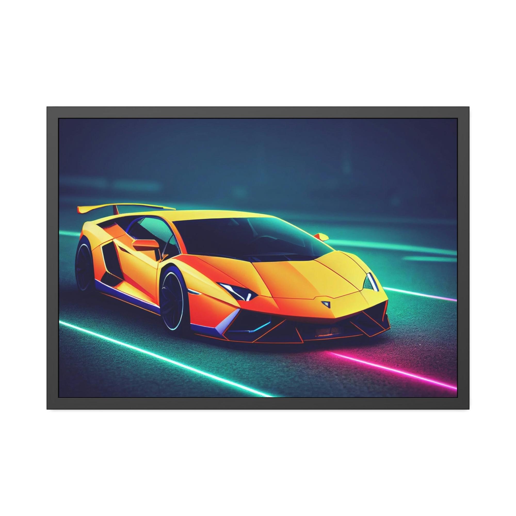 Lamborghini The Thrill of Speed: Lamborghini Canvas & Poster Print and Wall Art