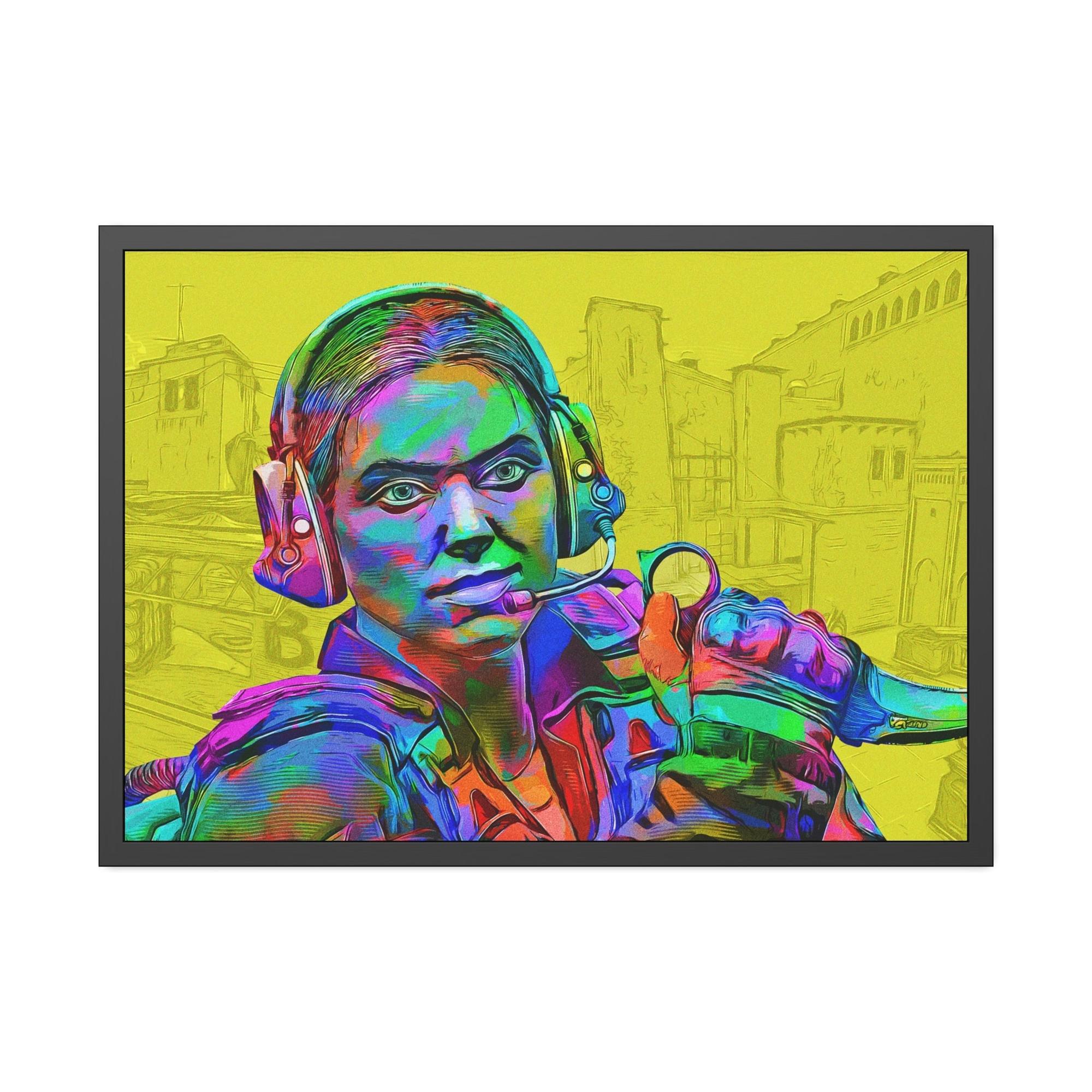 Counter Strike Fierce Competitors: Print on Canvas with Counter Strike Wall Art