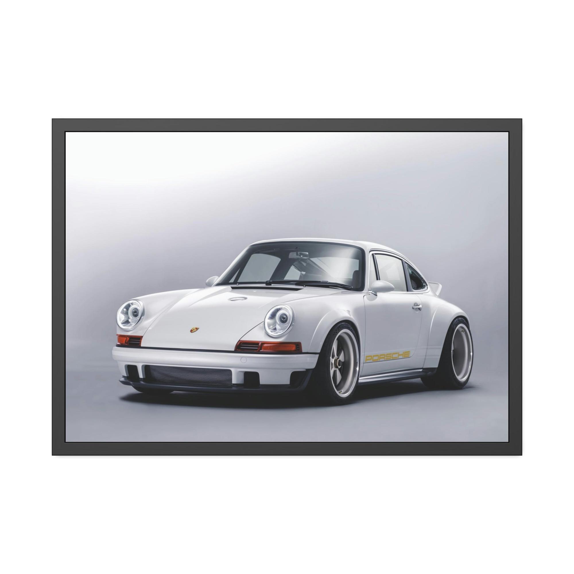 Porsche Porsche: Stunning Wall Art Featuring a Breathtaking Porsche Scenery on Natural Canvas