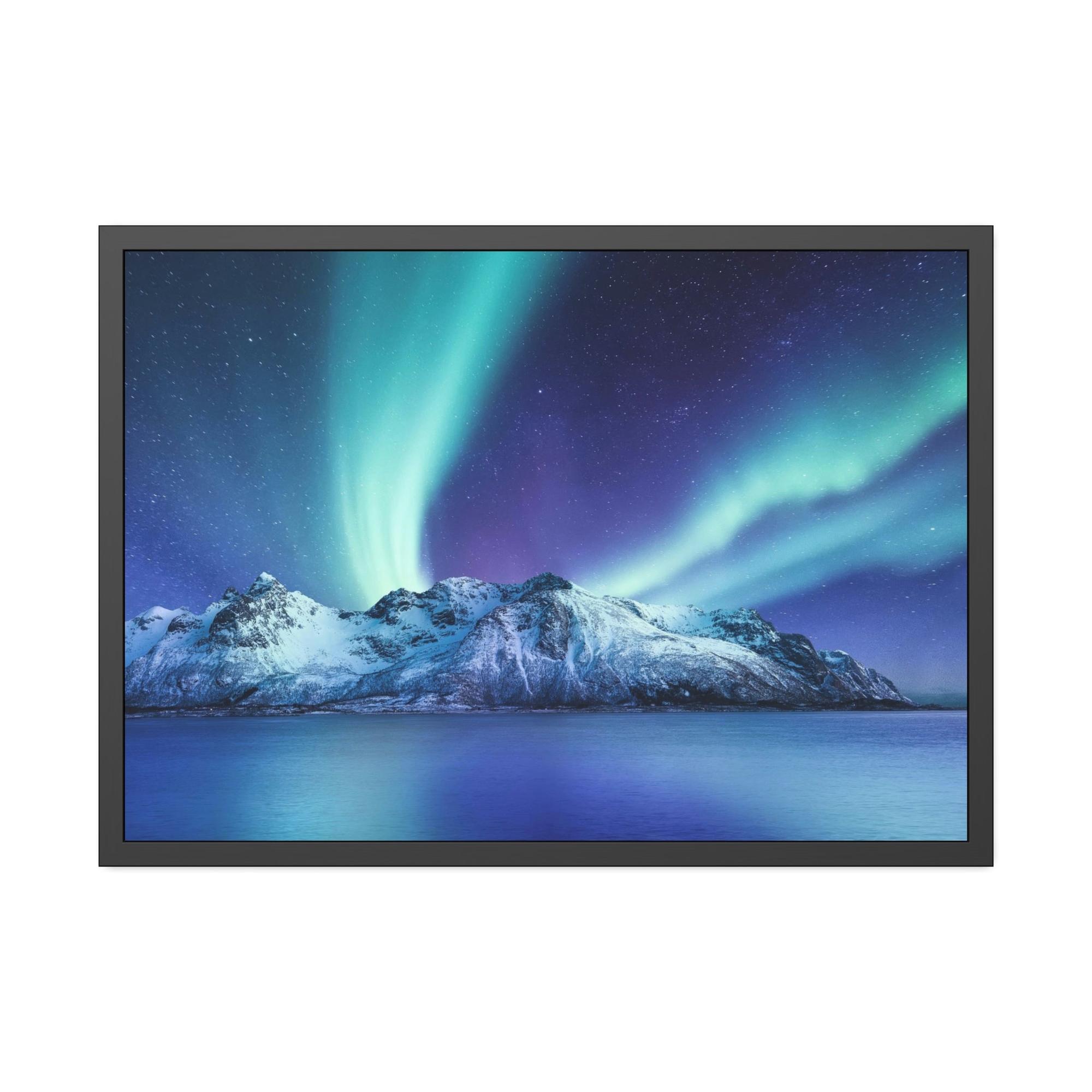 Aurora Borealis The Northern Lights: A Vibrant Canvas of Nature's Color Palette