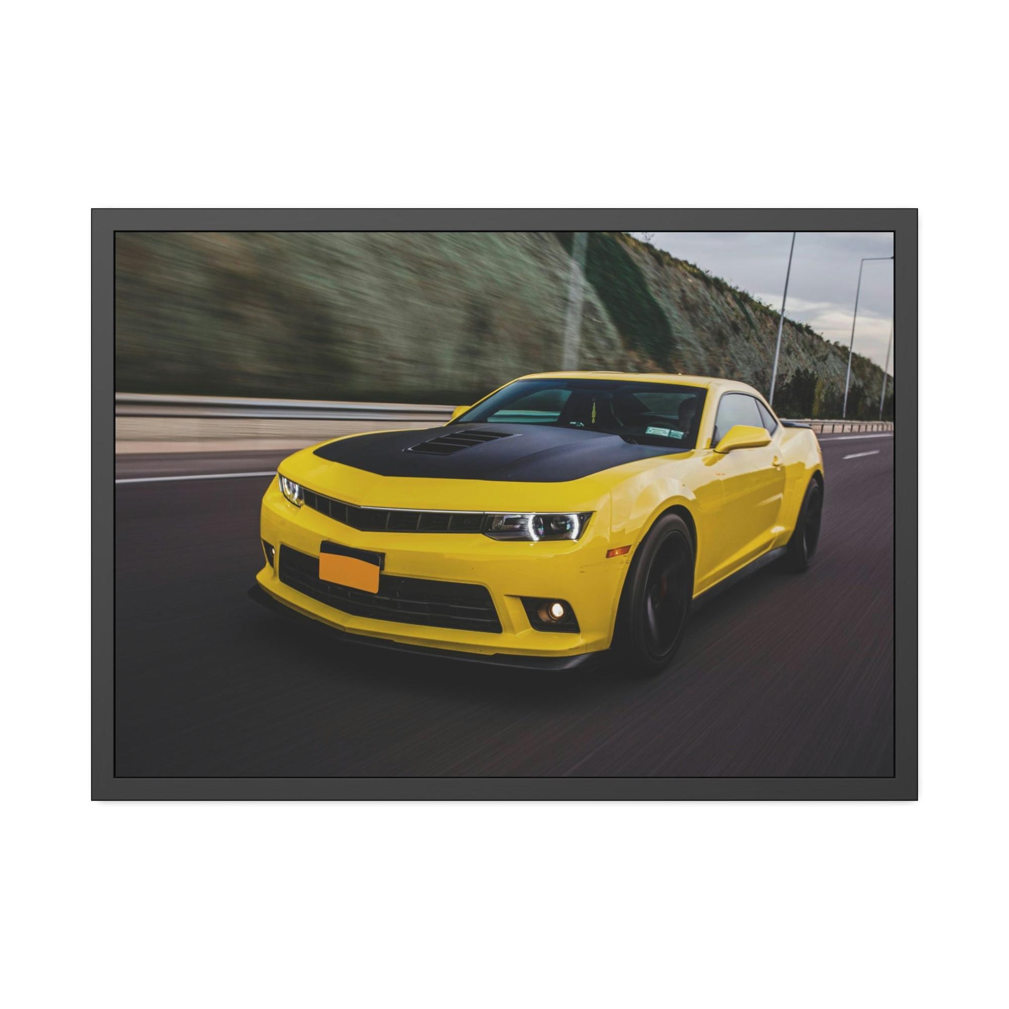 Camaro Sleek and Stylish: Camaro Art on Canvas and Wall Decor