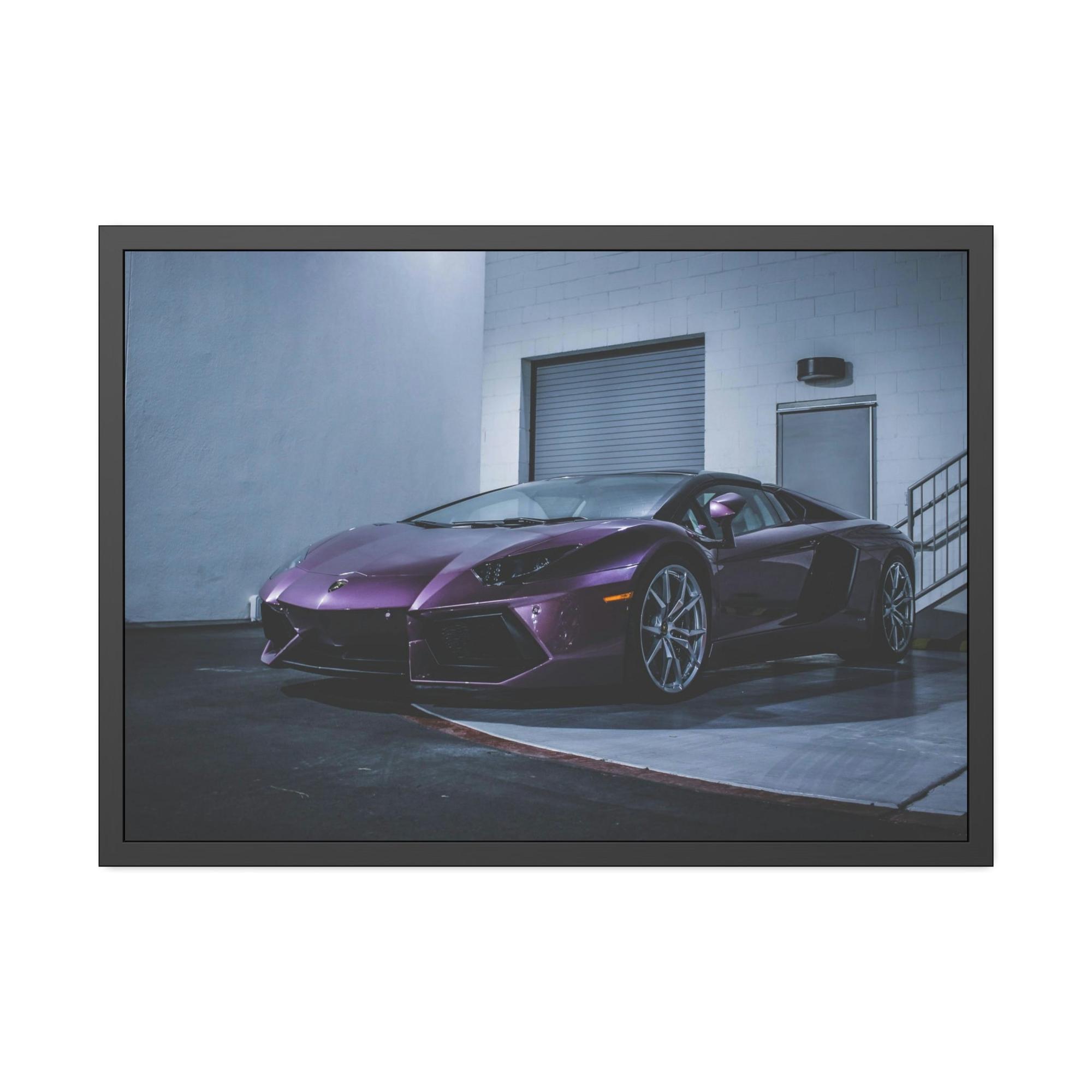 Lamborghini The Art of Lamborghini: Framed Canvas and Artwork Showcasing Iconic Design