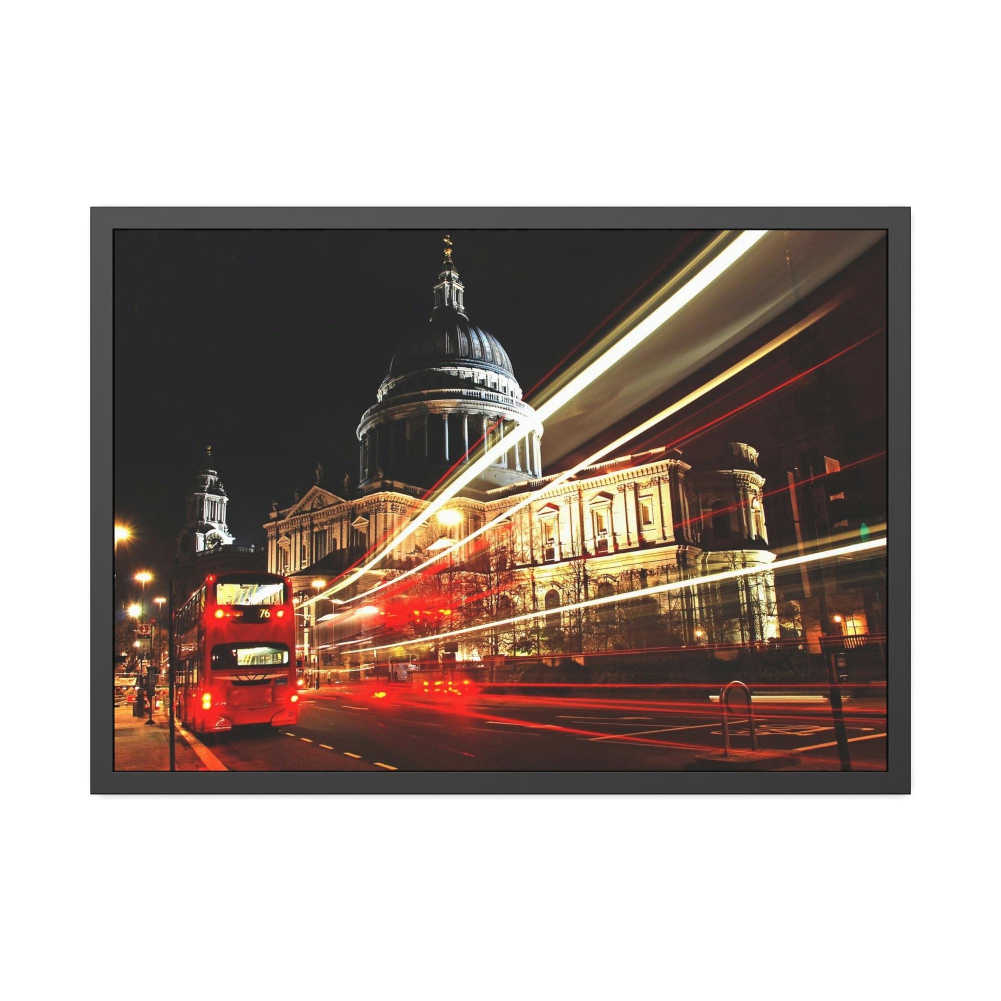 Bus The Essence of Travel: Canvas Print capturing the Spirit of Buses