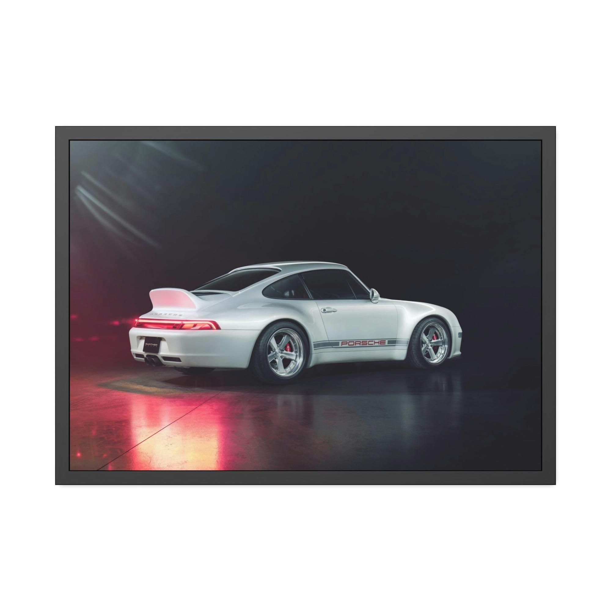 Porsche Porsche in Motion: Dynamic Print on Canvas for Racing Fans