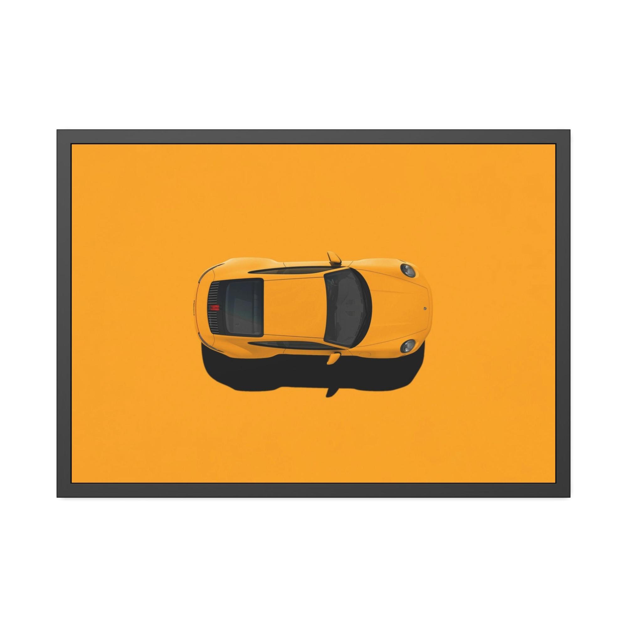 Porsche The Porsche Palette: A Framed Canvas & Poster Artwork That Celebrates Automotive Beauty