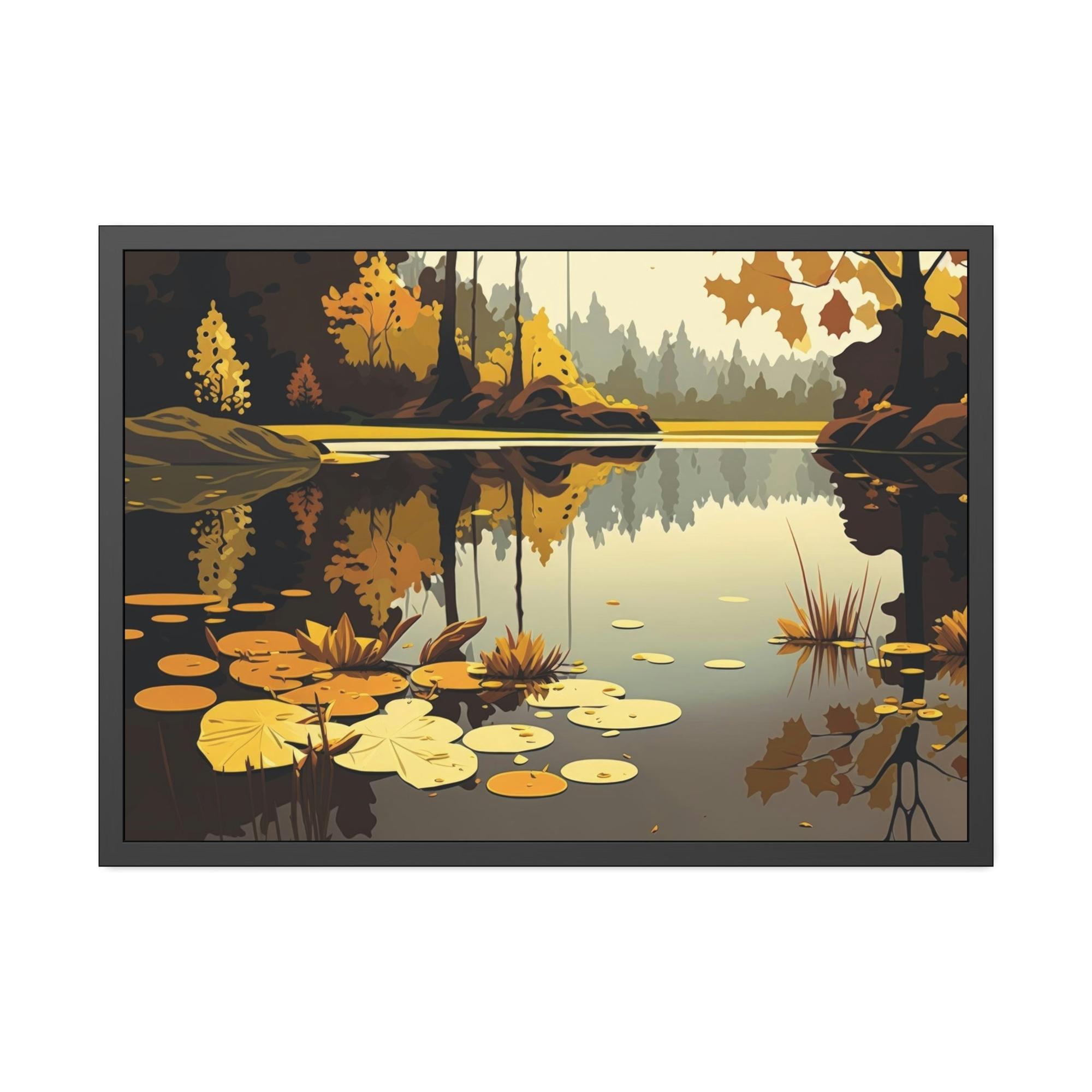 Lakes And Rivers Reflections of Nature: Wall Art and Canvas Print of Lakes and Rivers