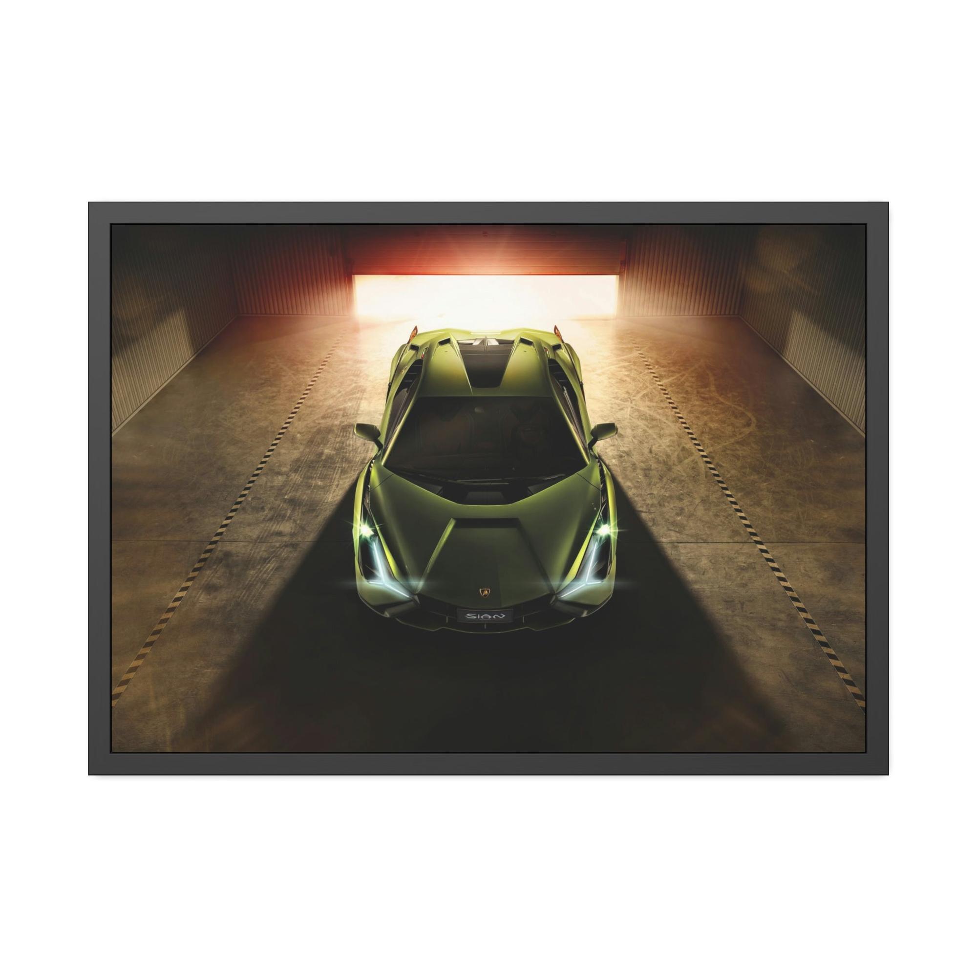Lamborghini The Power of Perfection: Stunning Canvas Print of Lamborghini