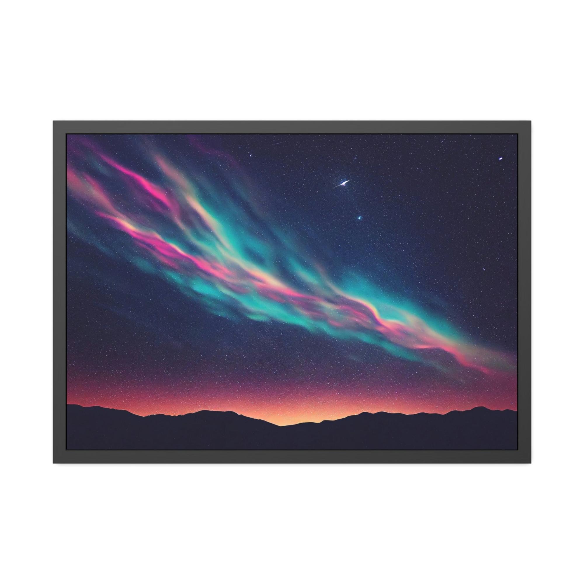 undefined Celestial Dance of the Aurora Borealis: A Symphony on Canvas