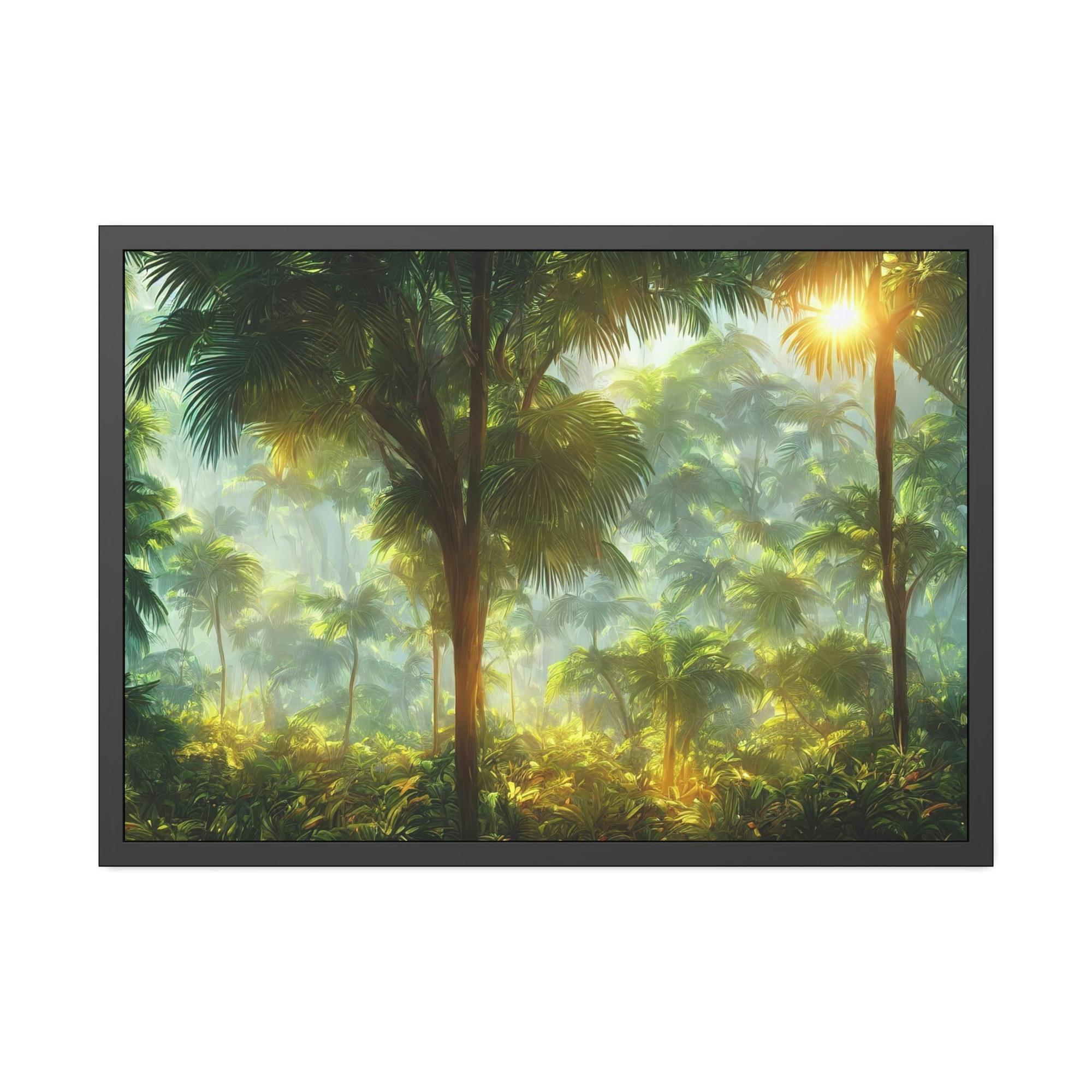 Tropical Island Vibes: Capturing the Essence of the Tropics on Canvas