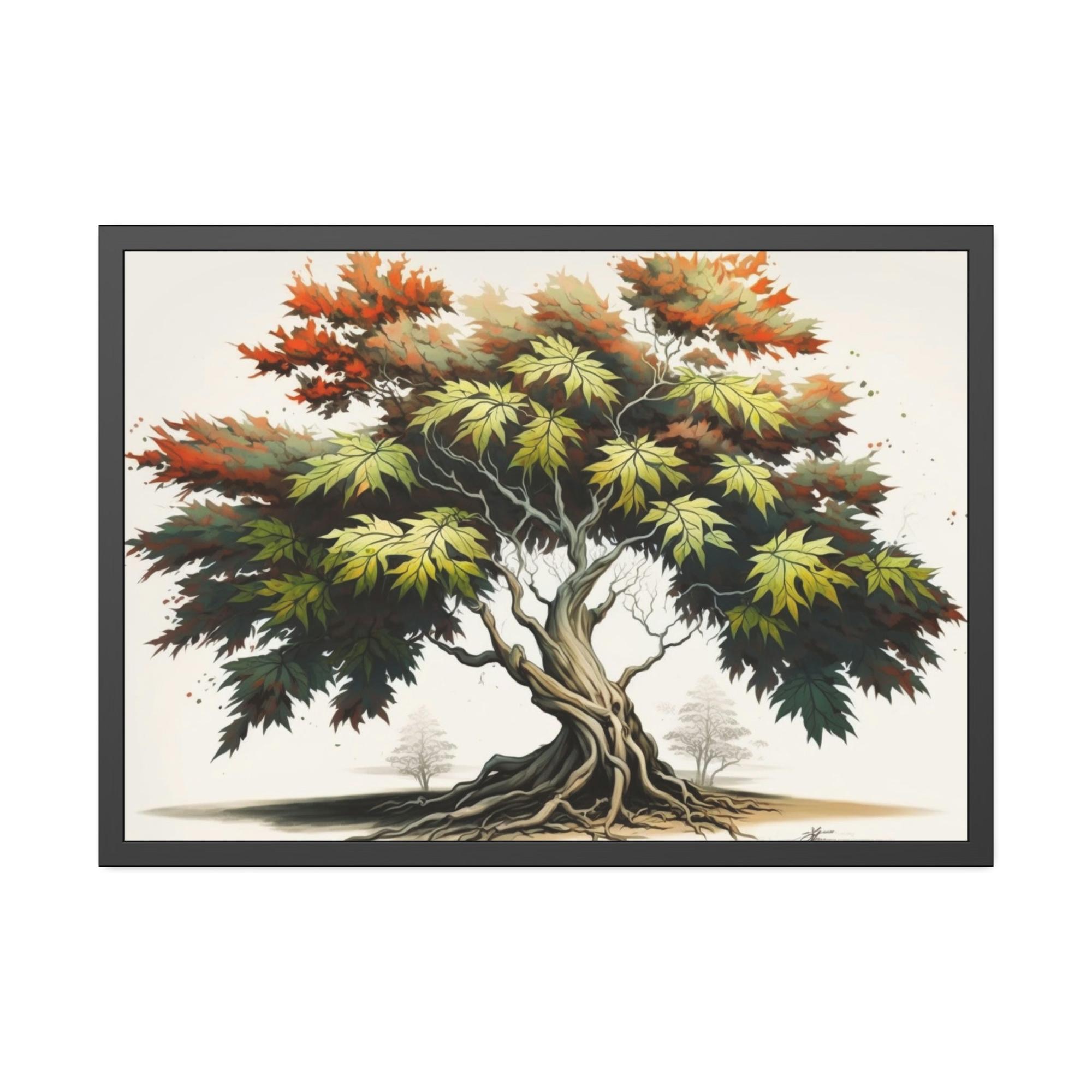 Maple Trees Rustling Leaves: A Maple Tree Symphony