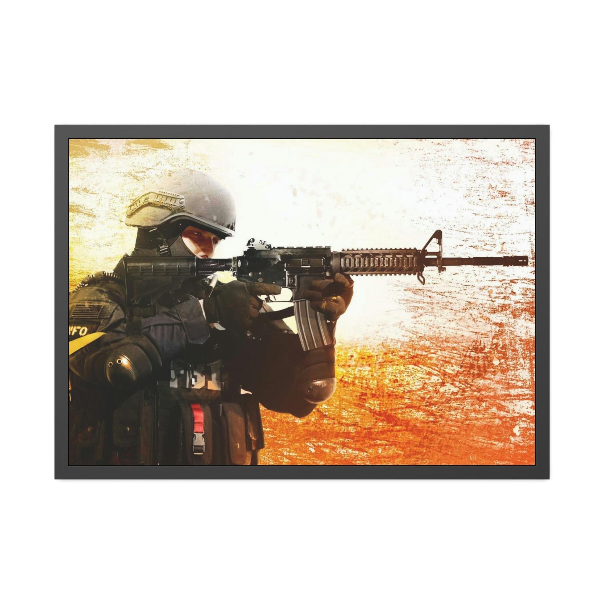 Counter Strike Gaming Glory: Counter Strike Poster & Canvas Wall Art