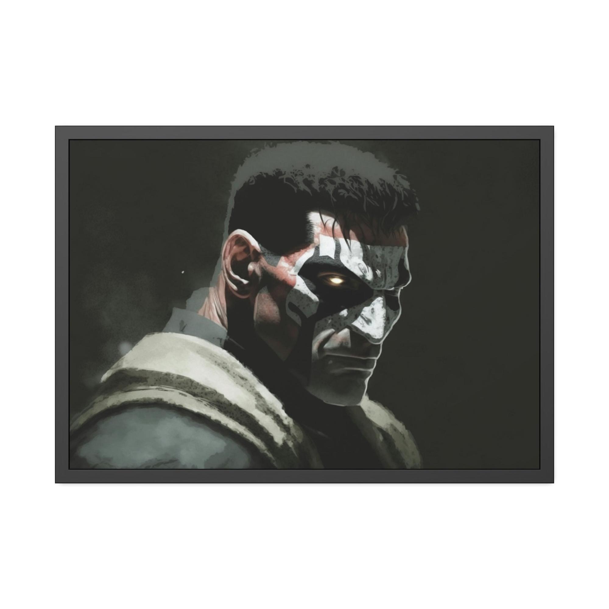 undefined Blood and Justice: A Punisher Painting