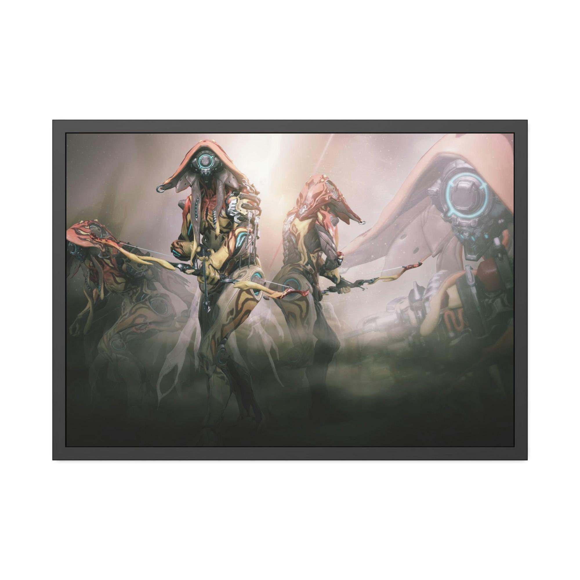 Warframe Warframe's Galactic Journey: Poster & Canvas Wall Art for Fans