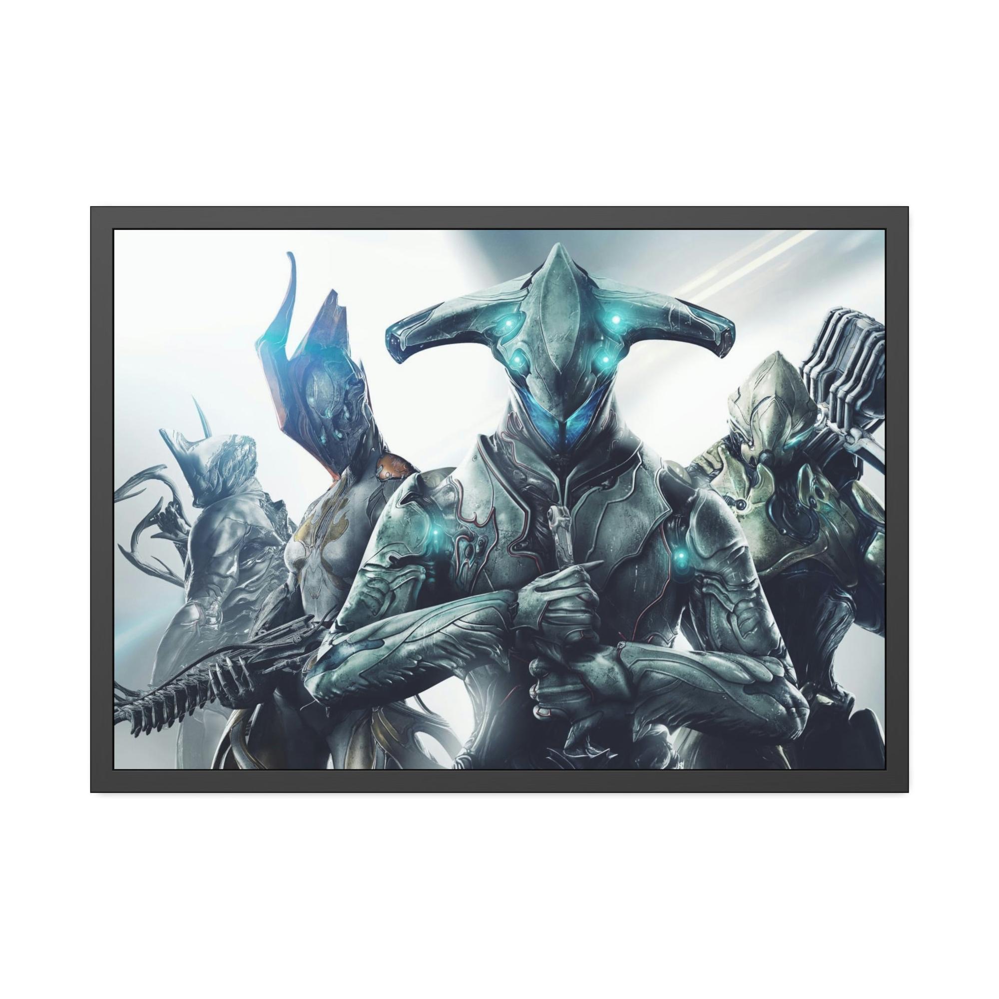 Warframe Warframe: Poster and Canvas Prints of Alien Creatures