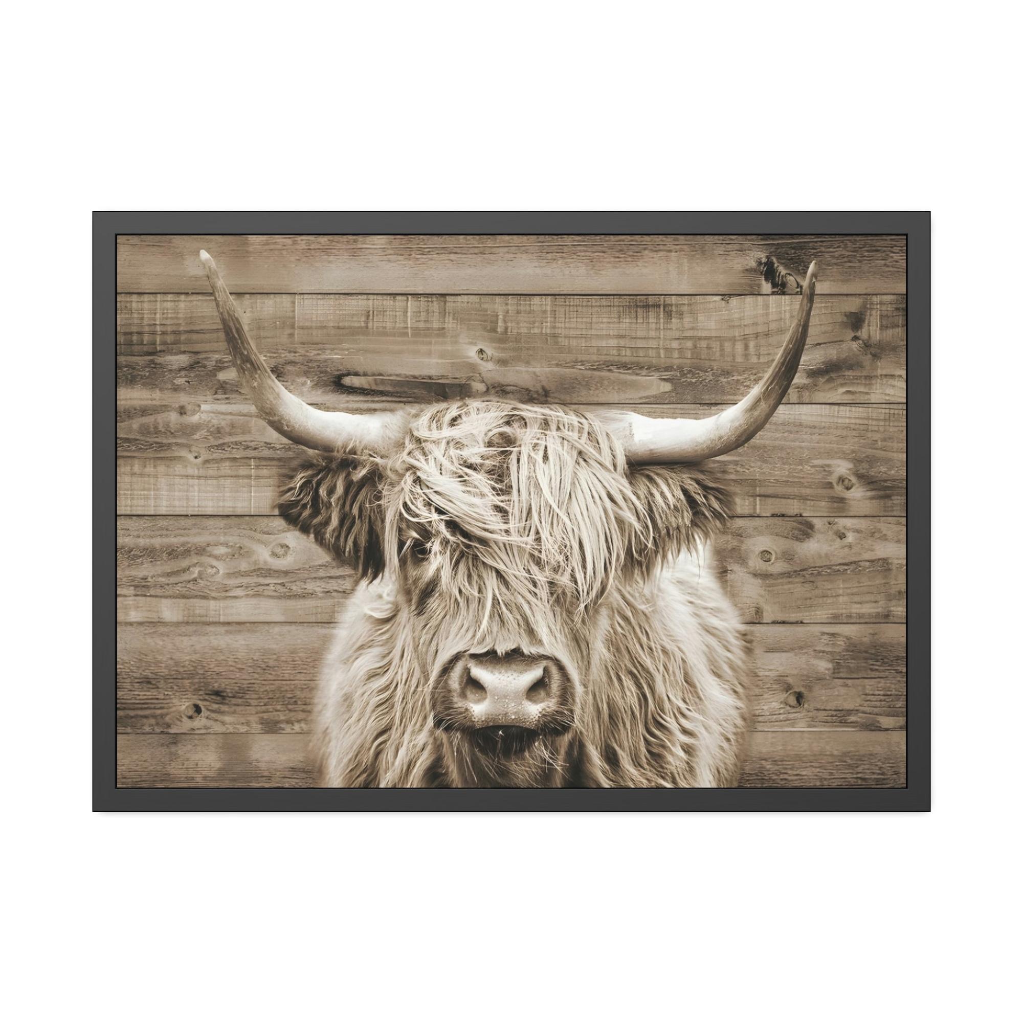 Highland Cow Highland Harmony: Serene Highland Cow - Pixoram