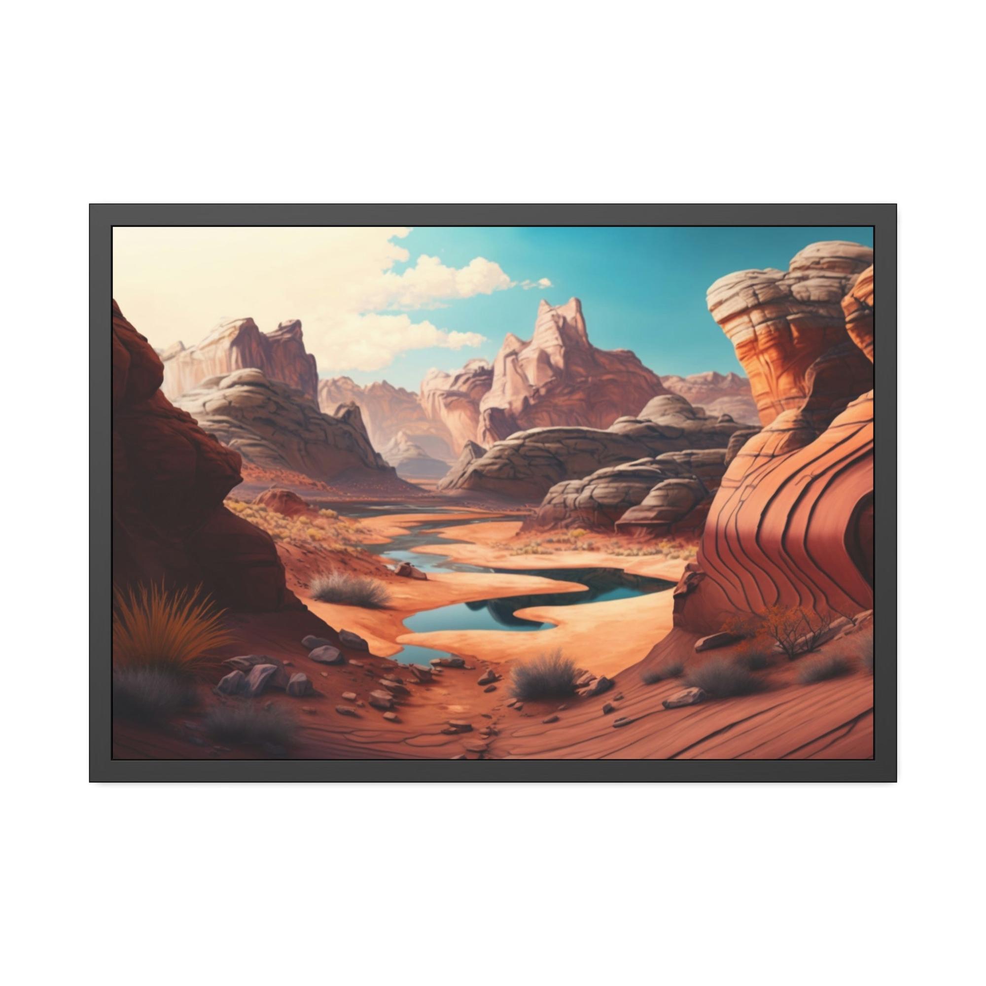 Canyon Nature's Beauty: Canyons Print on Canvas and Art Prints for Your Home