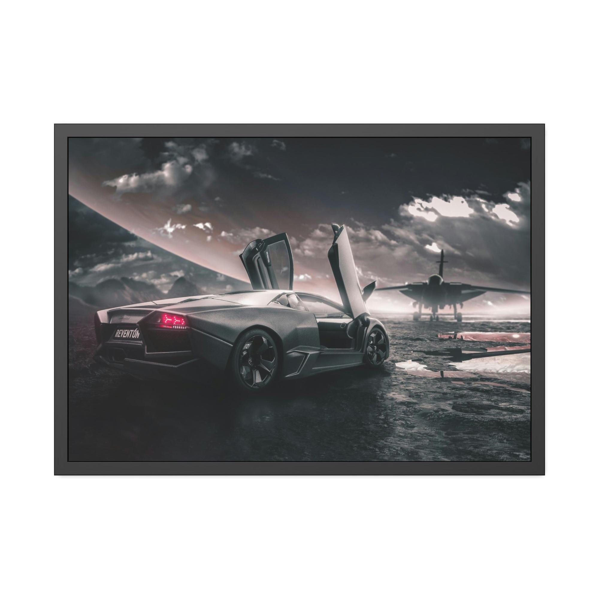 Lamborghini Exhilarating Speed: Lamborghini Canvas & Poster Print and Wall Art