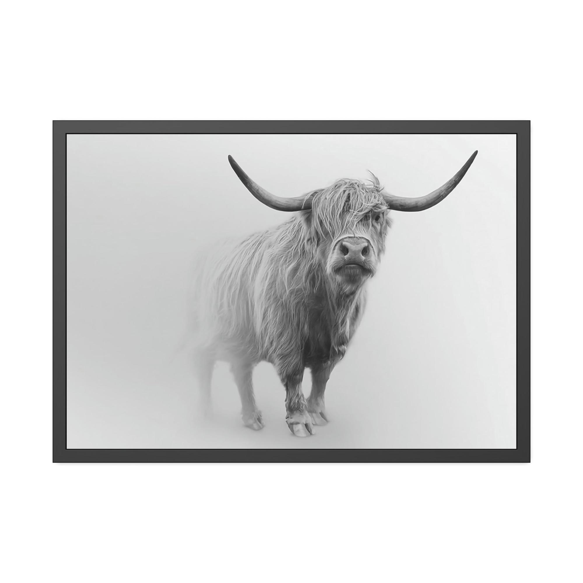 Highland Cow Scottish Cattle | Wall Art — Pixoram